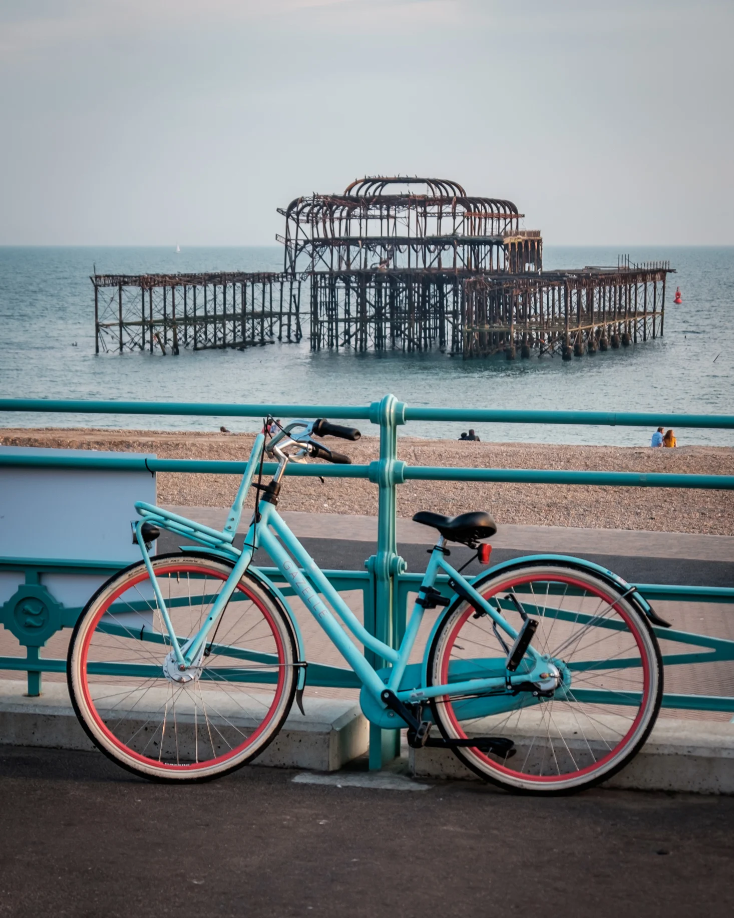 Bike and West Pier