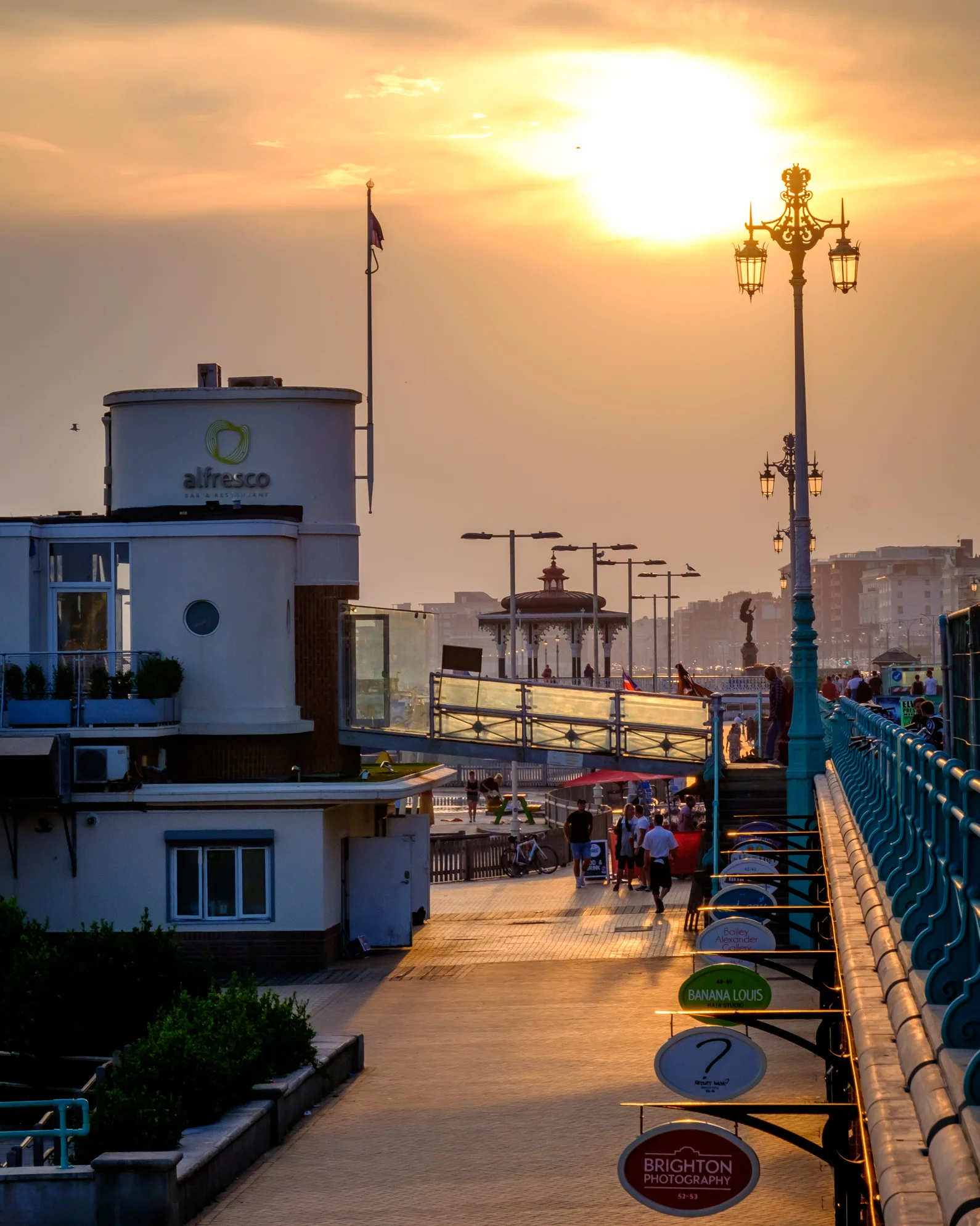 Sunset in Brighton