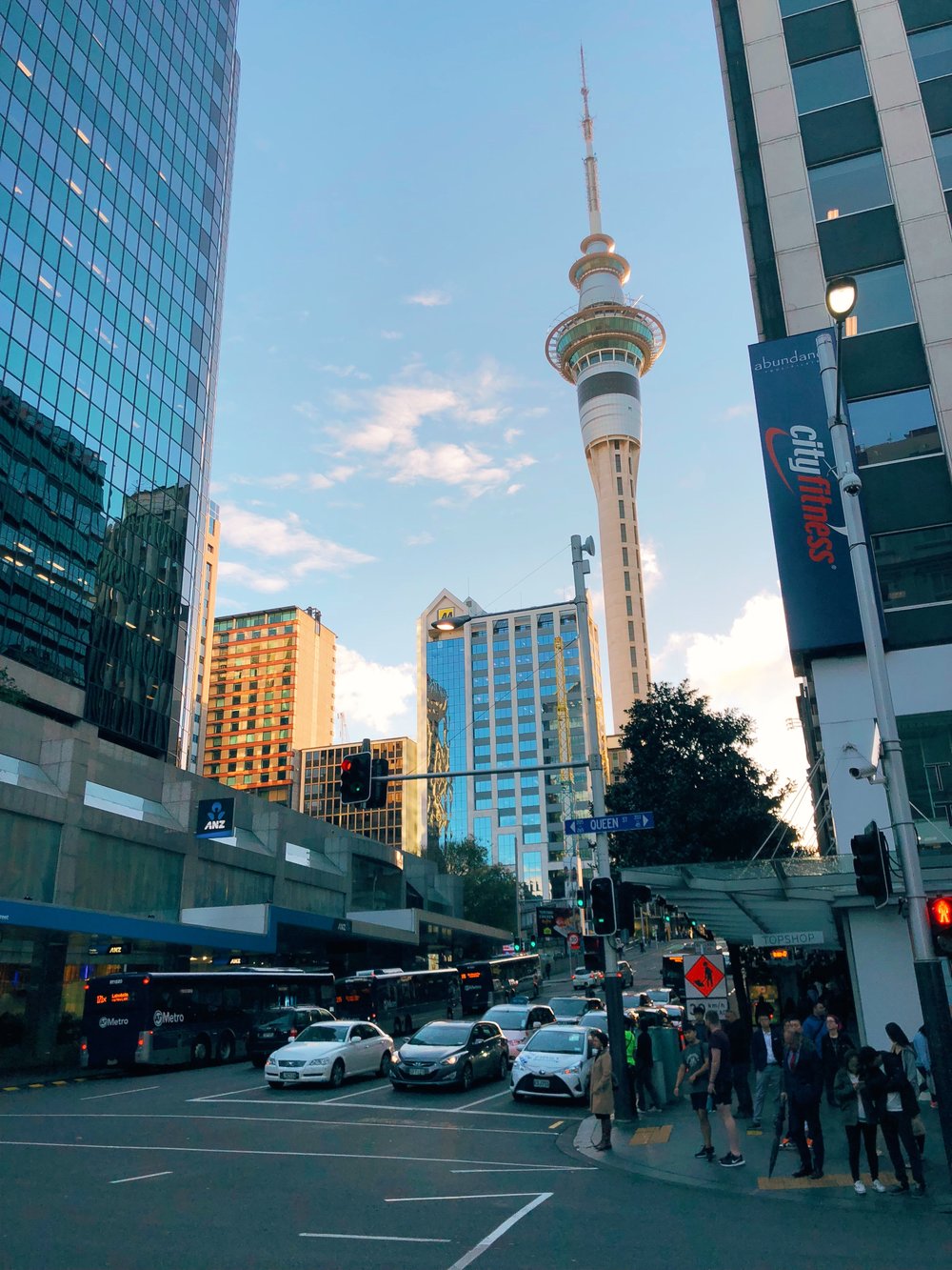 Sky Tower in Downtown 