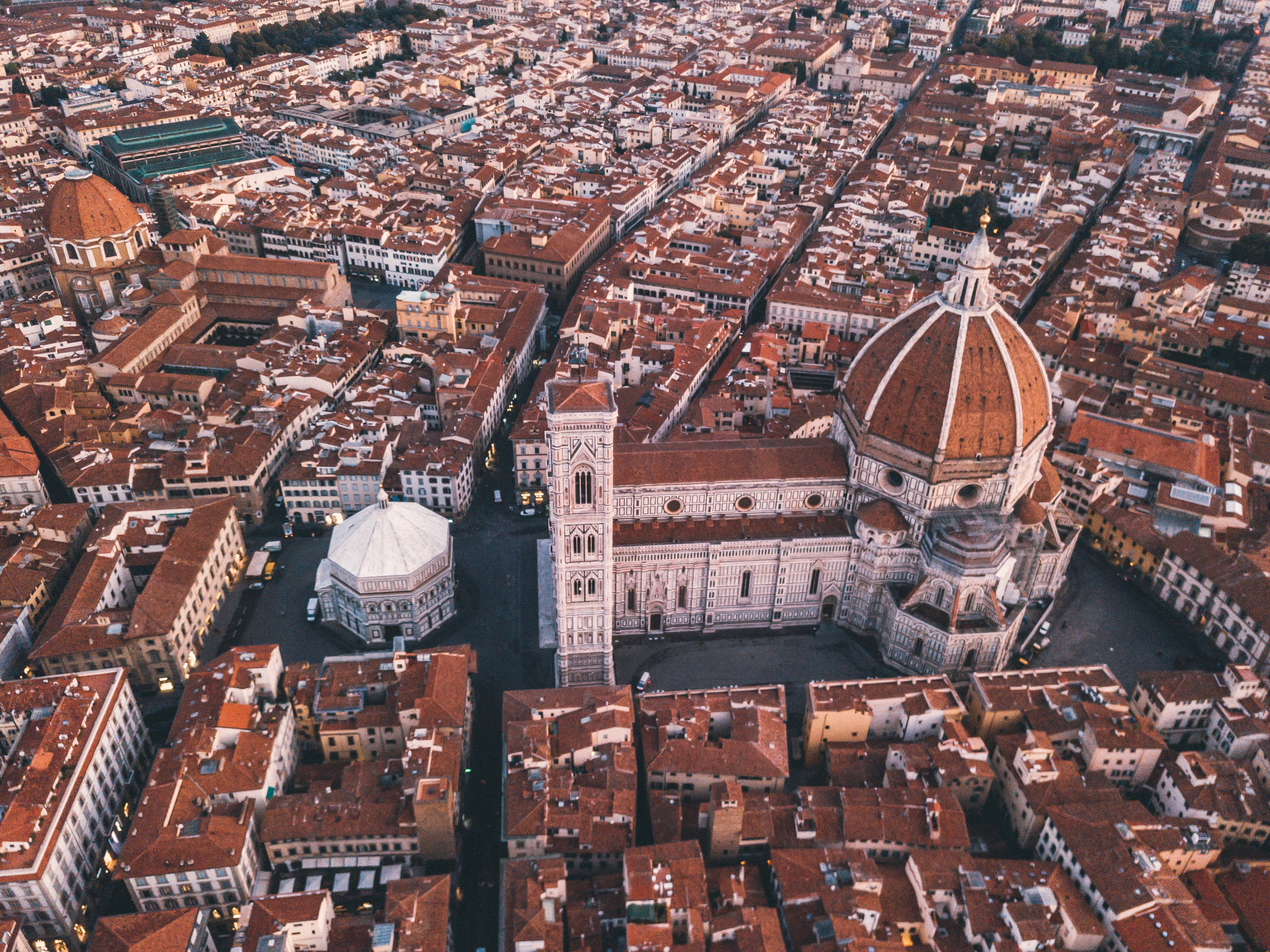 From above, Duomo, Basilica di Santa Maria del Fiore