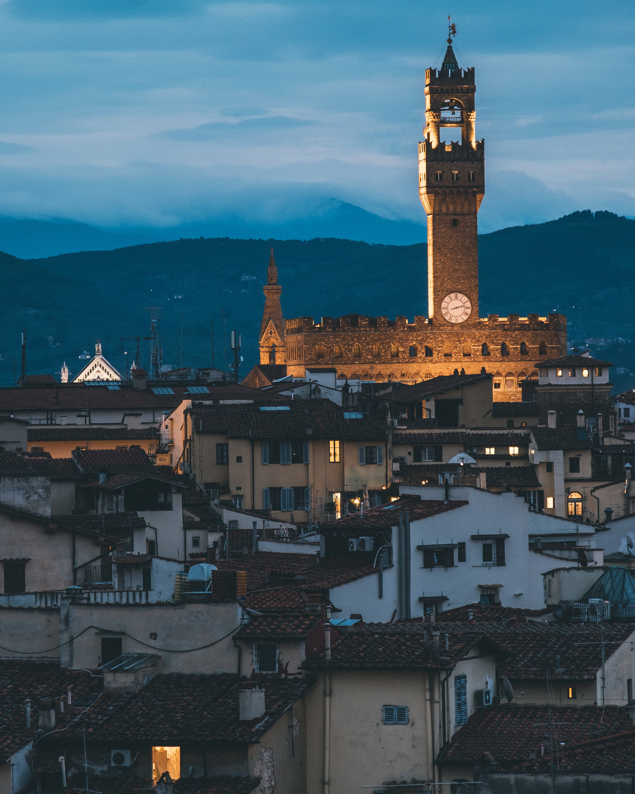 Palazzo Vecchio at down