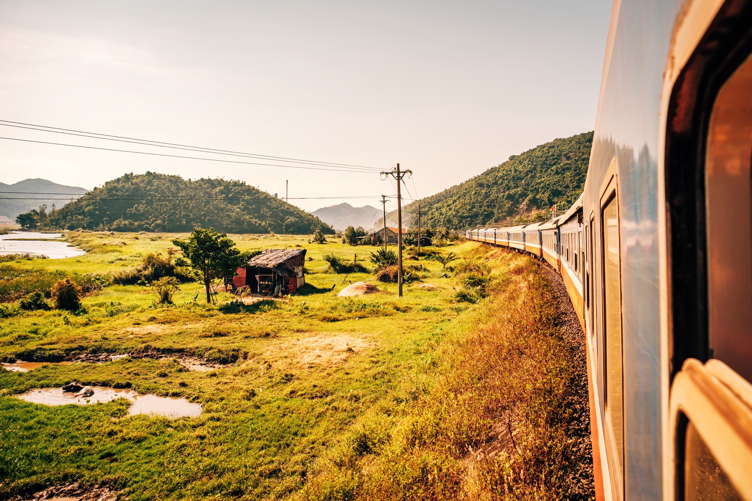 Train from Quy Nhon to Da Nang