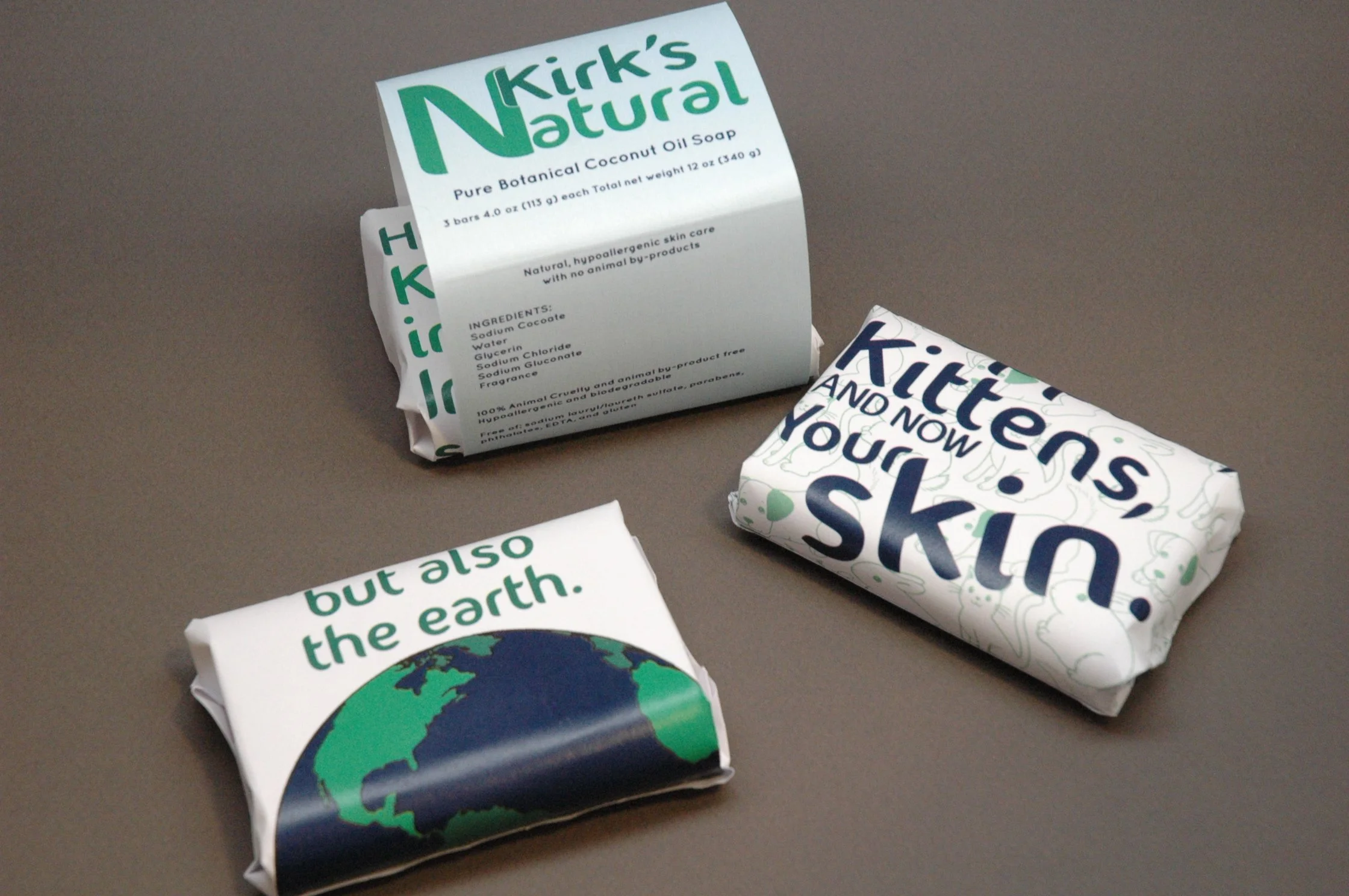 Wrap on product