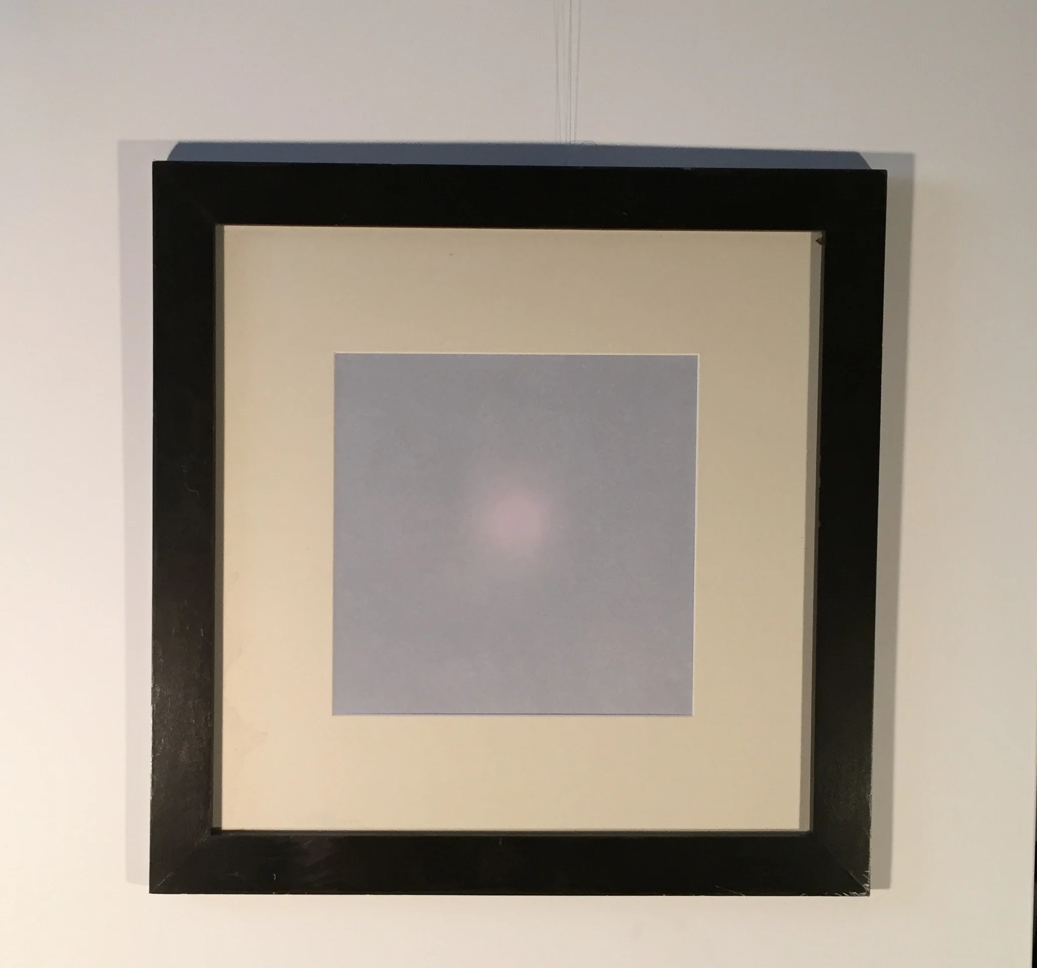 Squint, 2017 Chalk on paper 23 x 23 inches