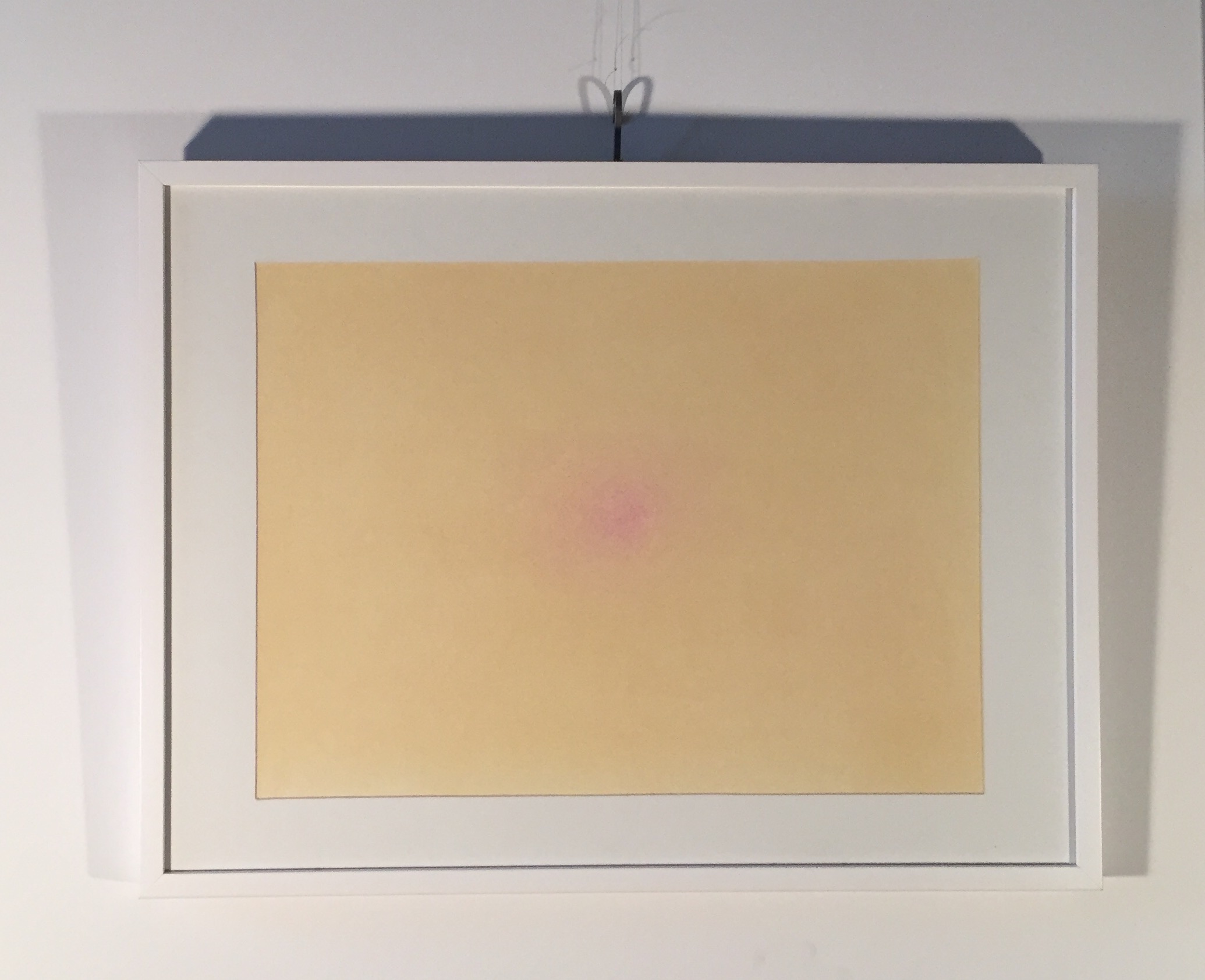 A Burnt-out Matchstick Staring At The Sun, 2017 Chalk on paper 19 x 24 inches