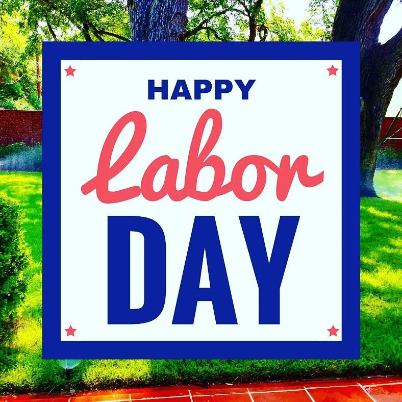 Happy Labor day!