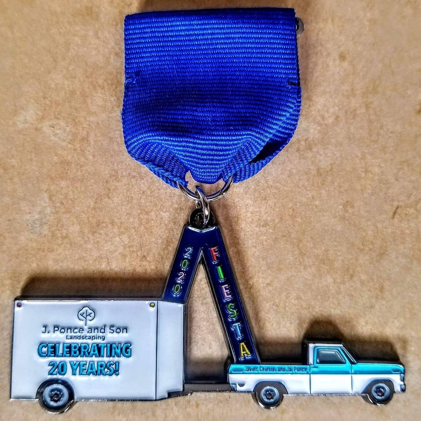 They said to design them early. They said to order them early.  We've had our Fiesta 🎉 medals awhile now and want to share them with you! Please comment if you would like one; we'd like to give them away for free! 🥳 *If you've known Jav from his hi