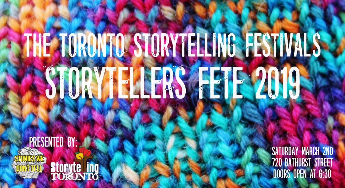 Toronto Storytelling Festival.