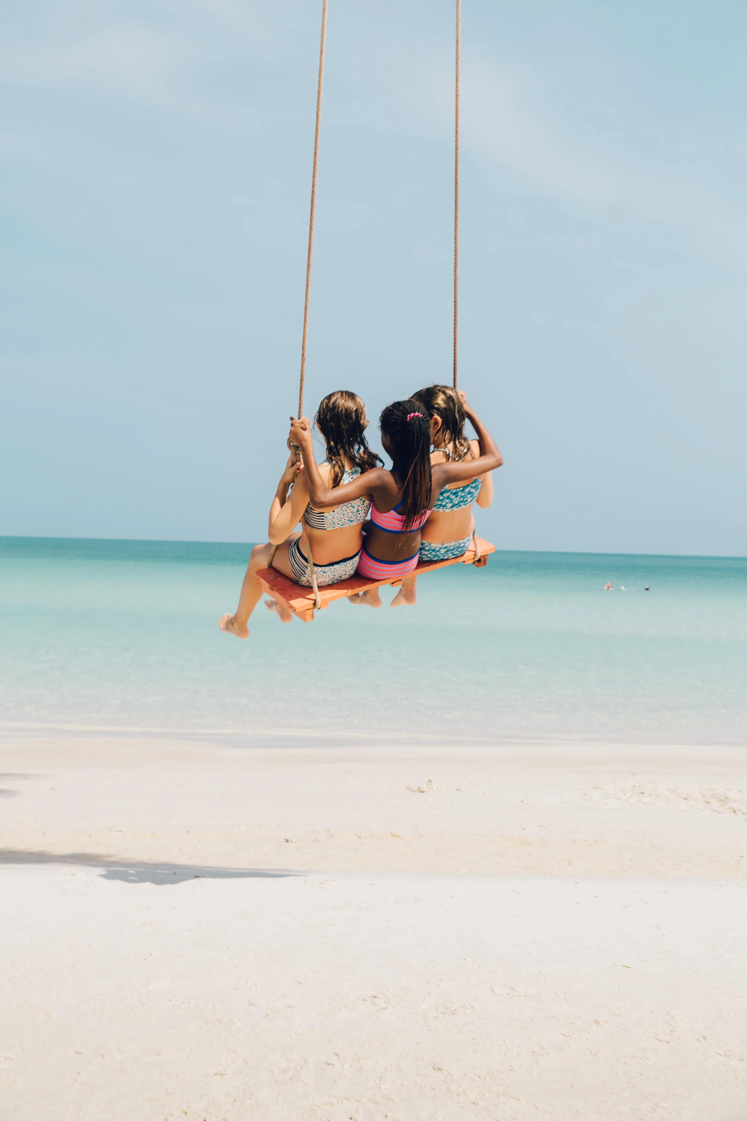 Sao Beach on Phu Quoc island was one of the best hidden gems we have found on our journey. With pure white sand and clear turquoise water, this is easily one of the most beautiful beaches we have ever stepped foot on. Add in these fun swings and an inflatable water park/obstacle course set up in just off the sand, it is no wonder why we spent our last 48 hours on the island on Sao Beach. 