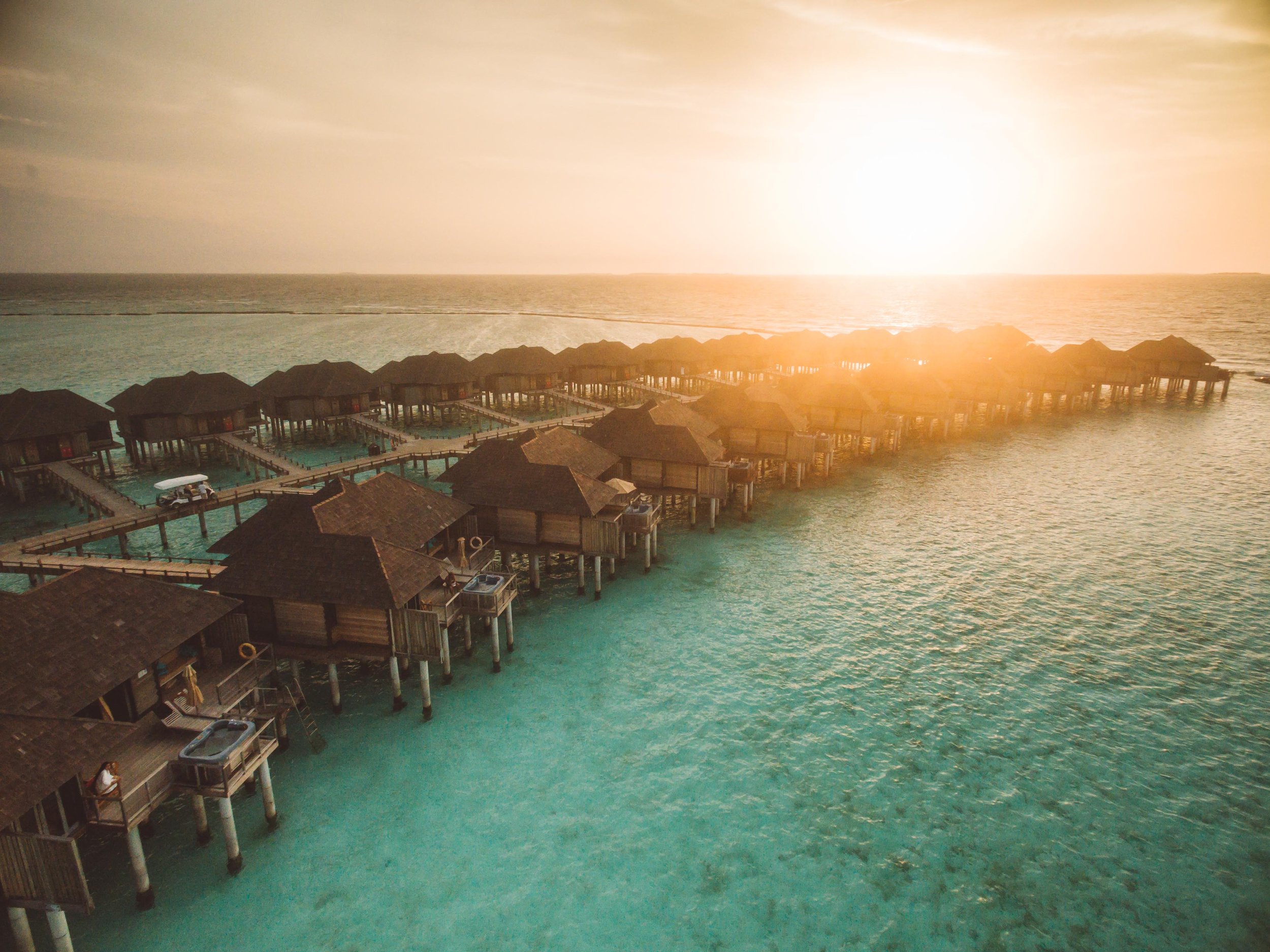 We found Paradise. The Maldives is certainly all that it is built up to be.....and maybe more. Taking in this beautiful sunset at the Sun Siyam Hotel and Resort, where we wrapped up this amazing year of travel with 5 days of fun in the sun!