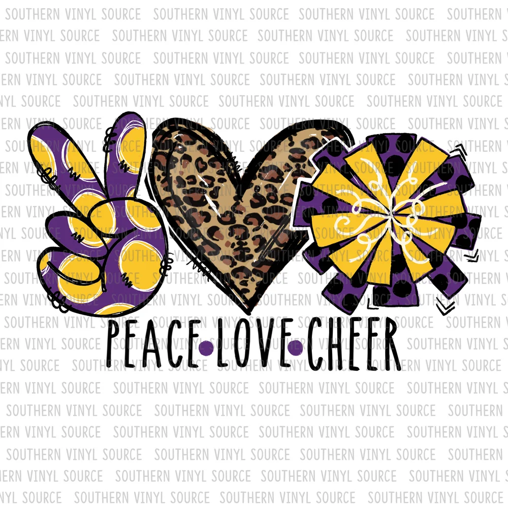 PL013 Peace Love Alabama Sublimation Print — Southern Vinyl Source