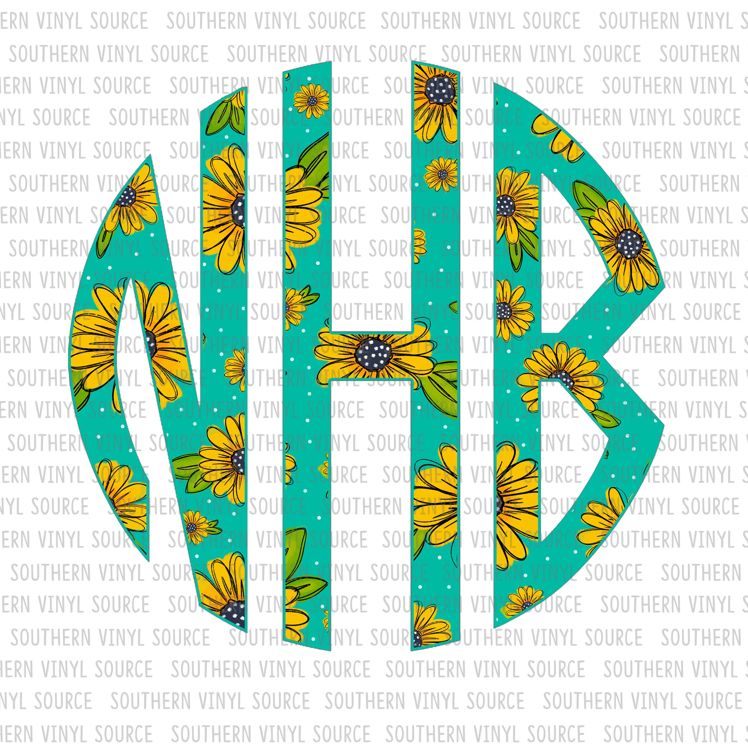 MNDT003 Teal Dasy Plain Monogram WM.jpg