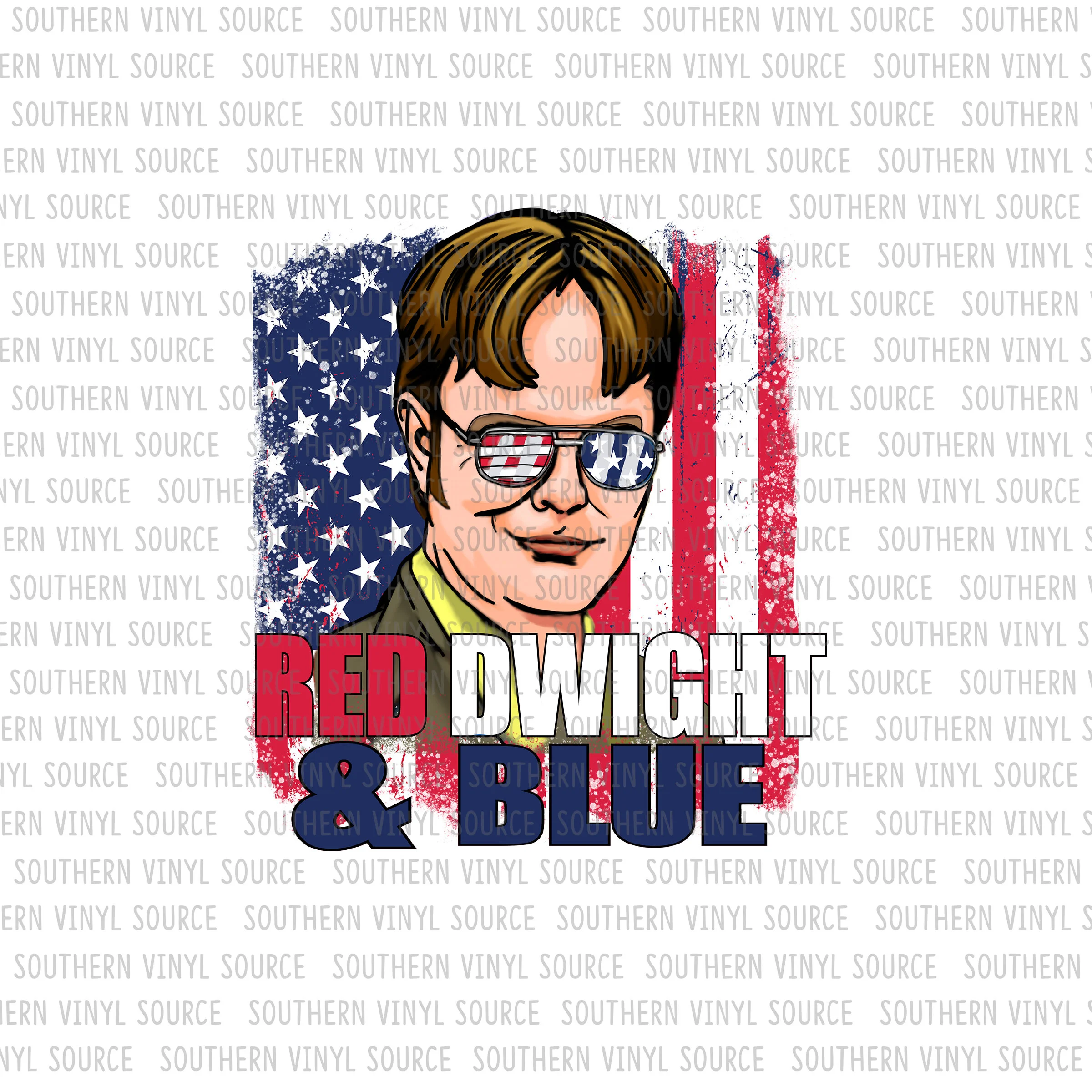 JM062 Red Dwight and Blue The Office WM.jpg