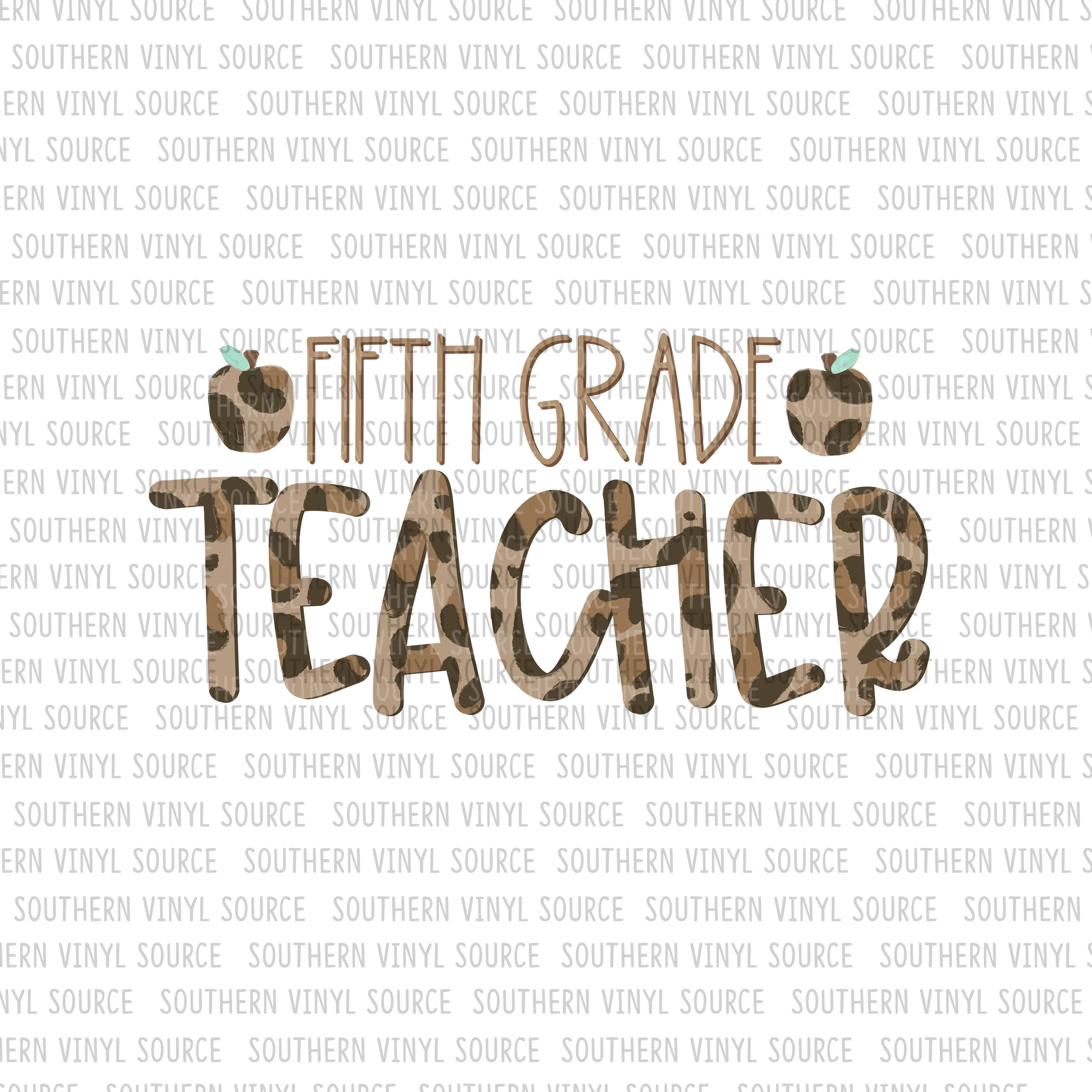 BK031 Fifth 5th Grade Leopard Teacher WM.jpg