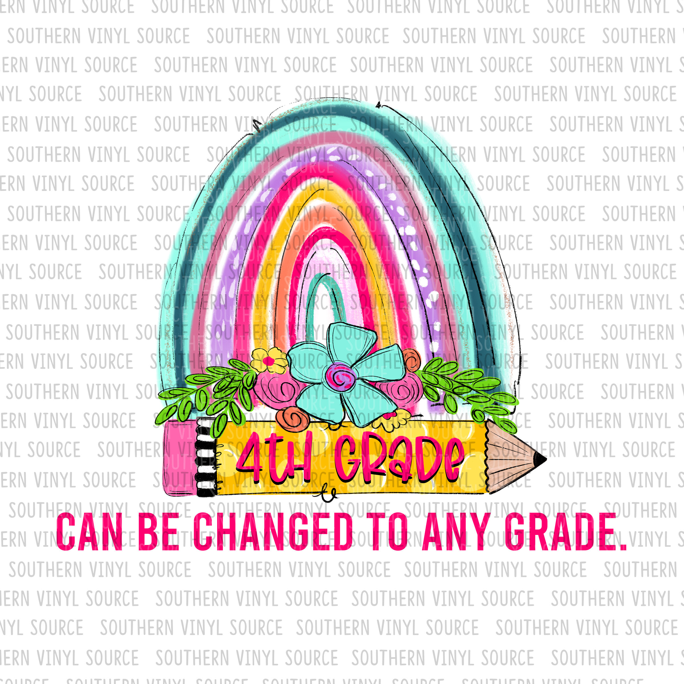 BK045 Grade Rainbow Pencil JOYCE KITCHEN FONT.jpg
