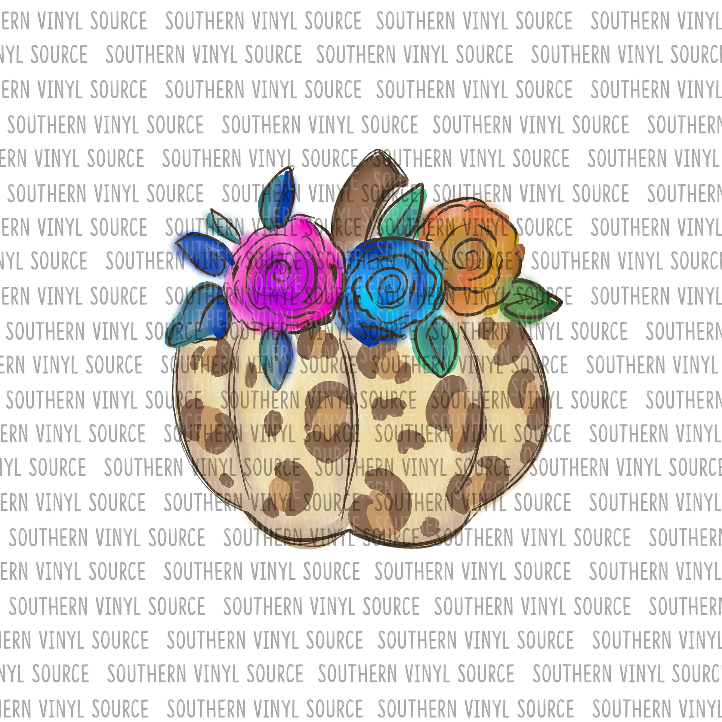 FL2141 Cream Leopard Pumpkin Floral WM.jpg