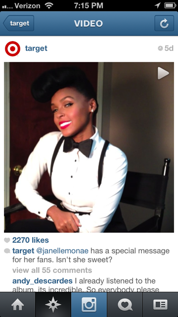 Press play to see her message: