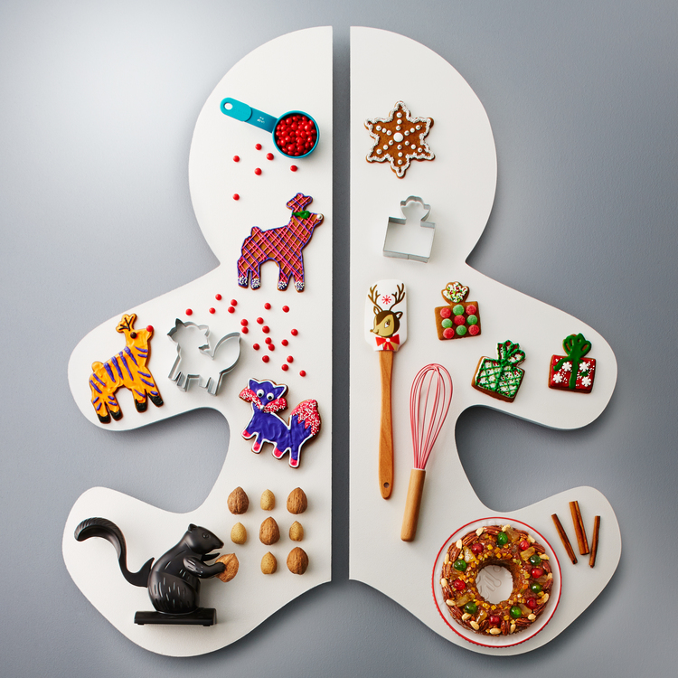 Caption: Spin your cookie swap with a little stripes or shine and a whole lotta sprinkles.