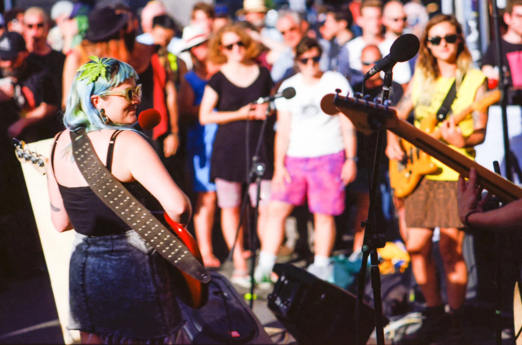 Newtown Festival, Wellington, New Zealand: Bands, photos & 35mm Film 