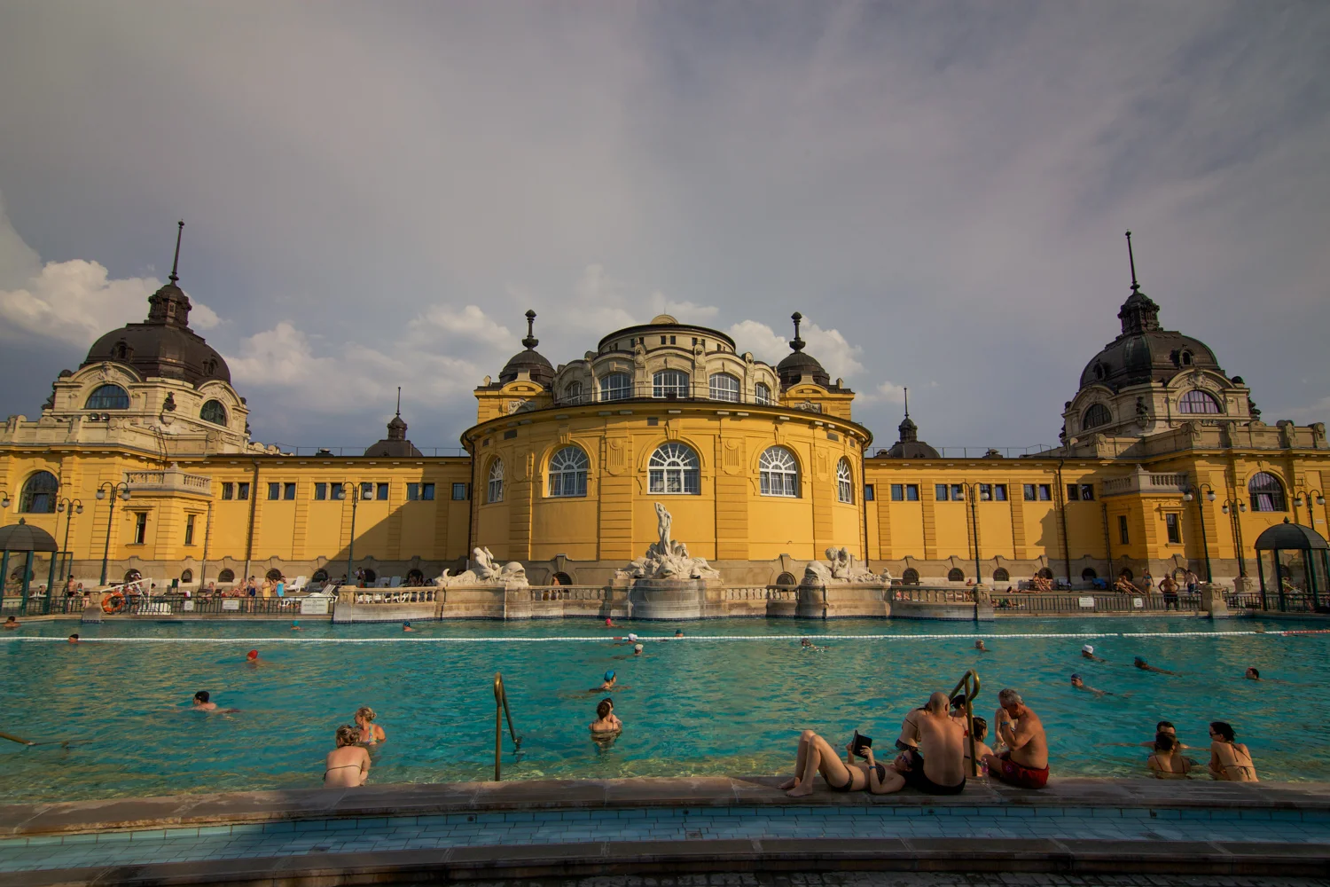 Széchenyi Medicinal Bath Budapest Hungary