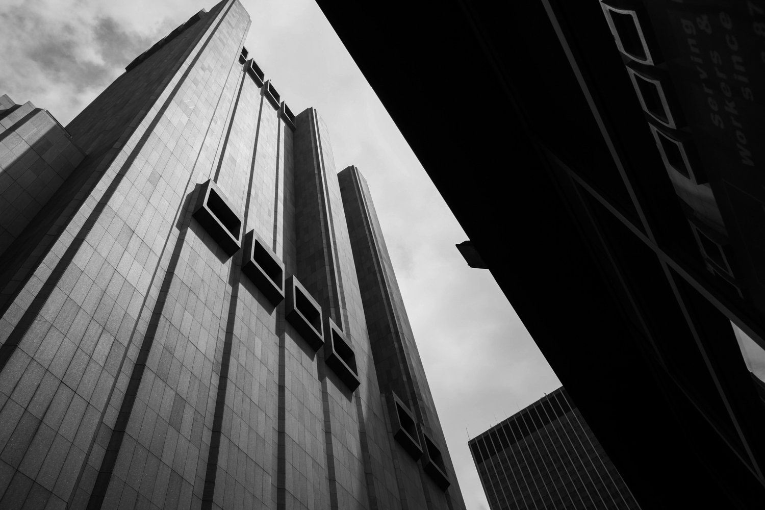 Brutalism: AT&T Long Lines Building, Manhattan, New York. 