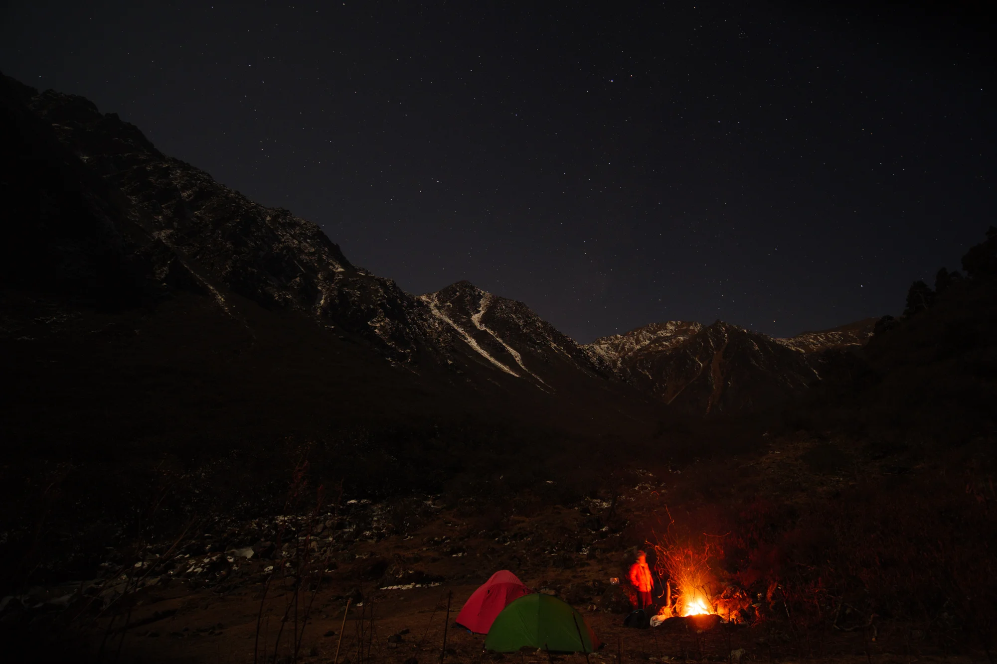 Lumba Sumba Trek north of Olangchung Gola, Nepal