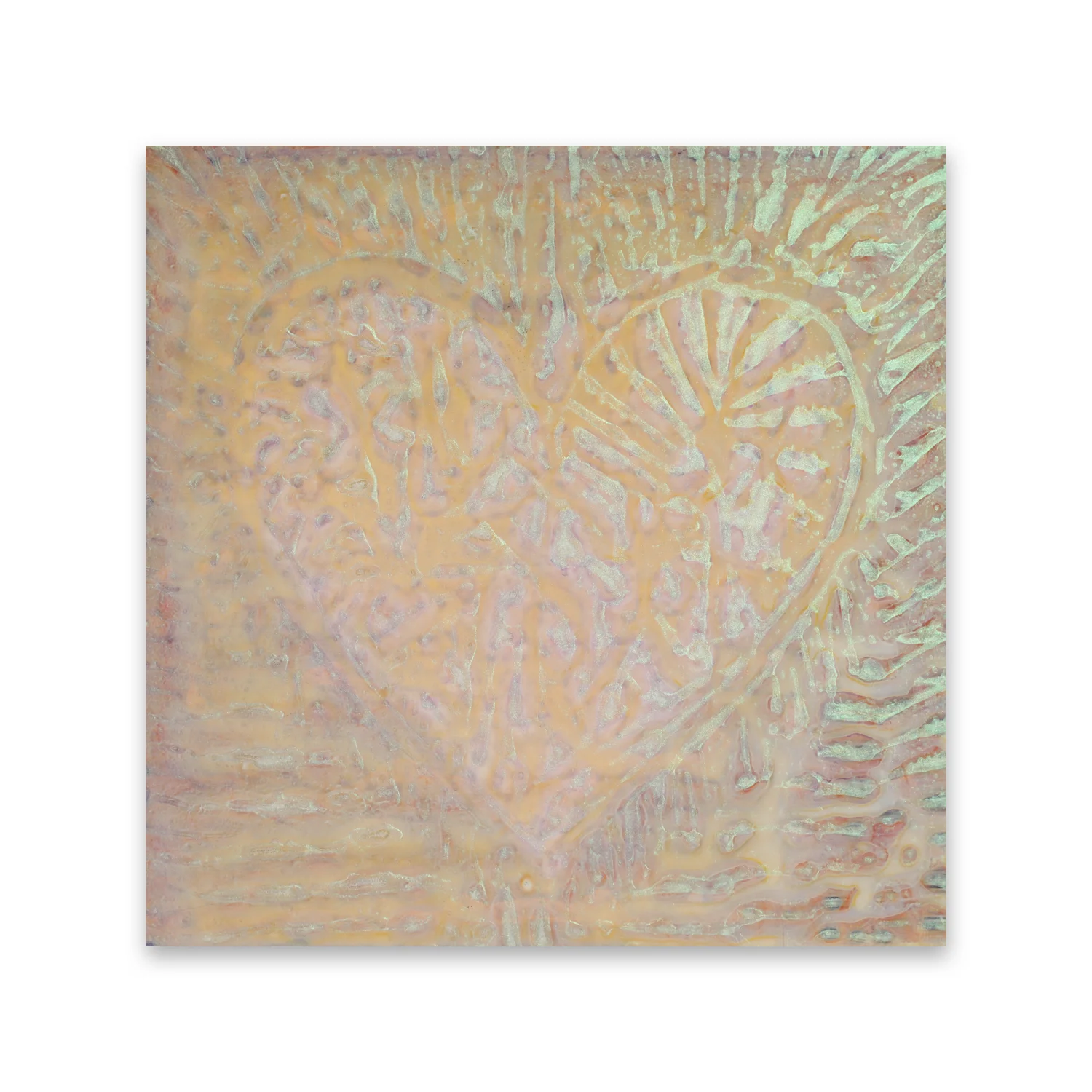 Heart #35 | 16 x 16 in.