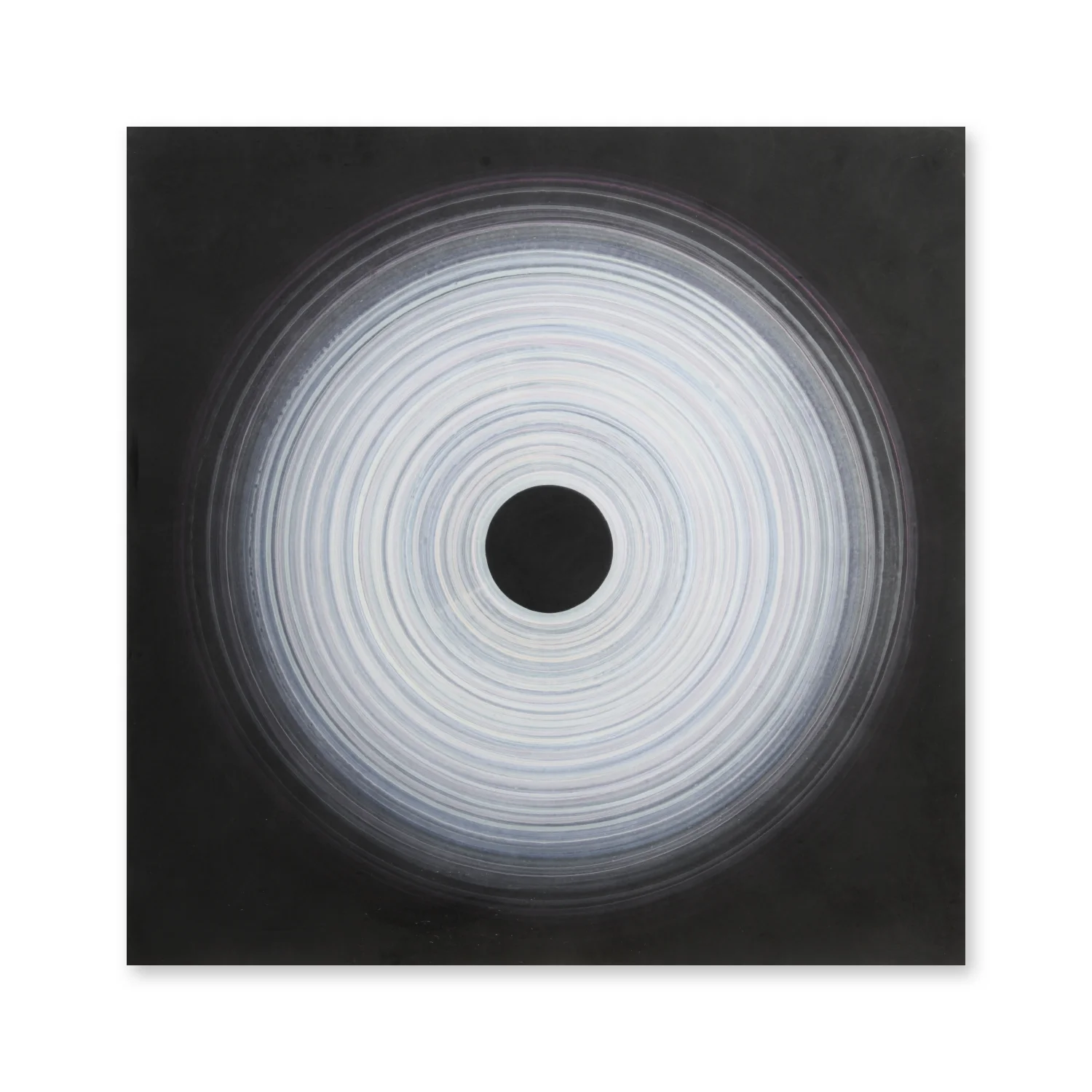 Black Prismatic Ring V | 36 x 36"