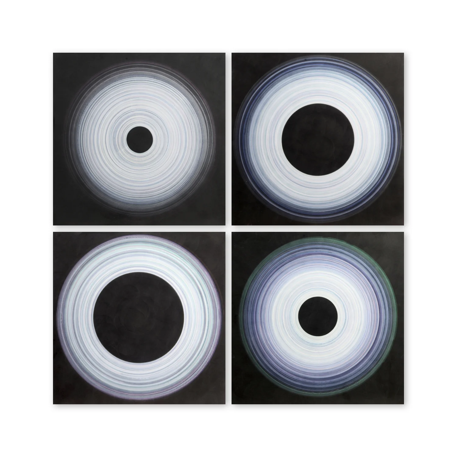 Black Prismatic II | 72 x 72"