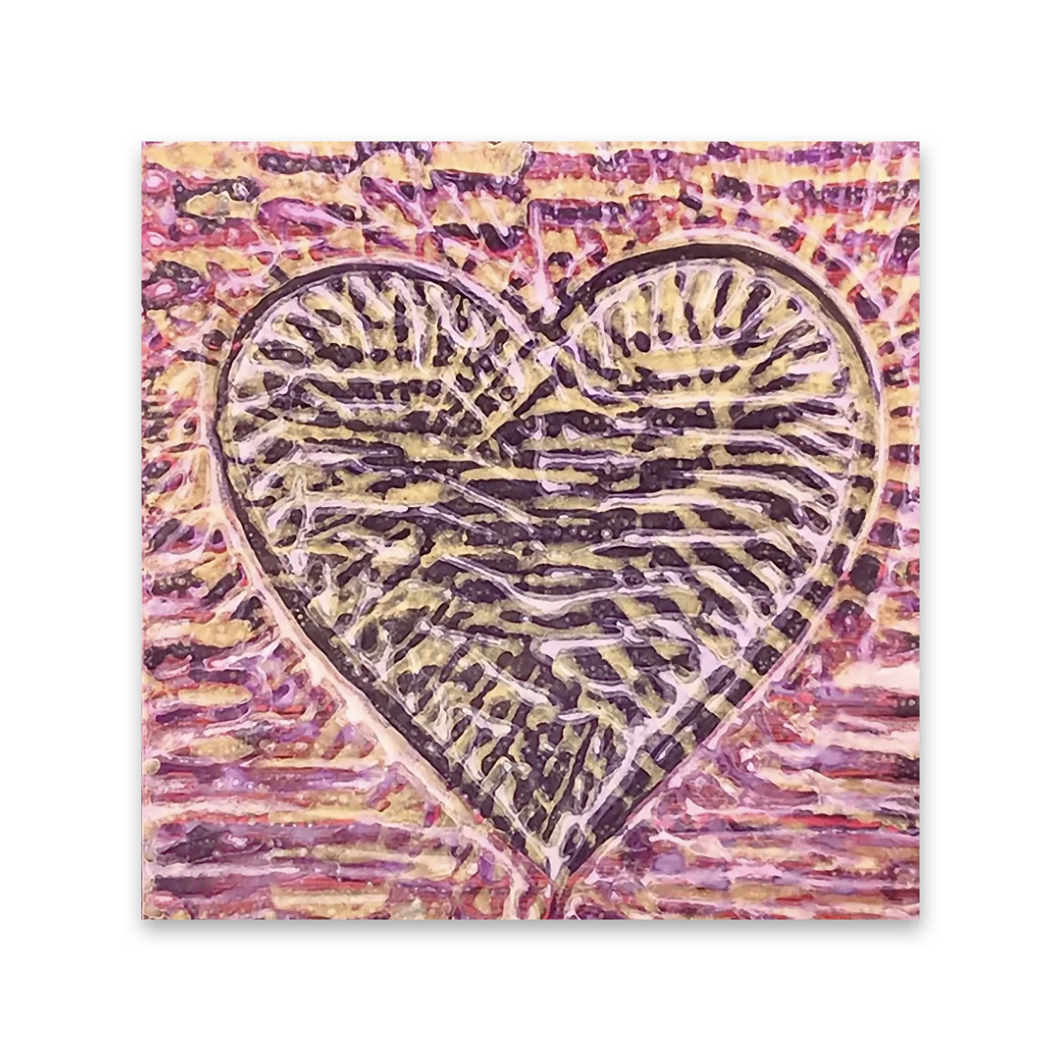 Heart #44 | 16 x 16 in.