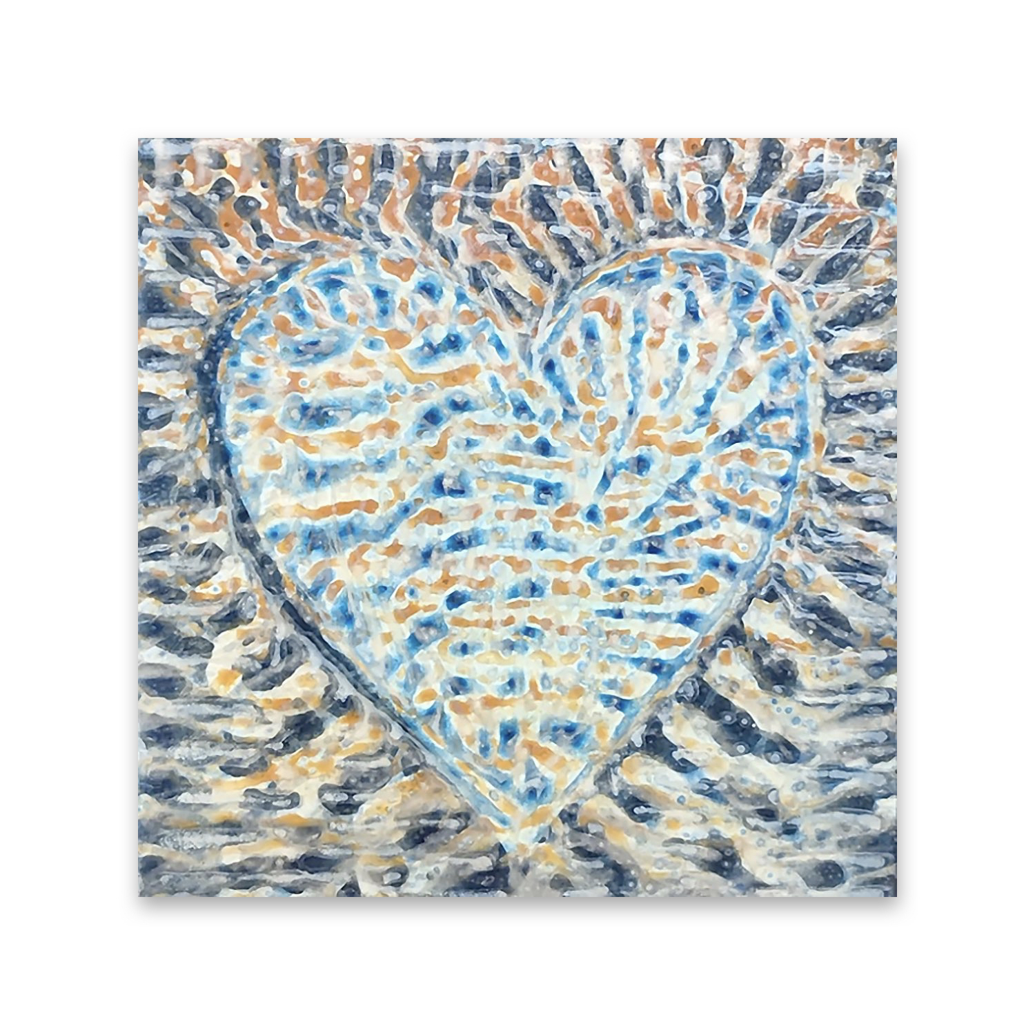 Heart #47 | 16 x 16 in.
