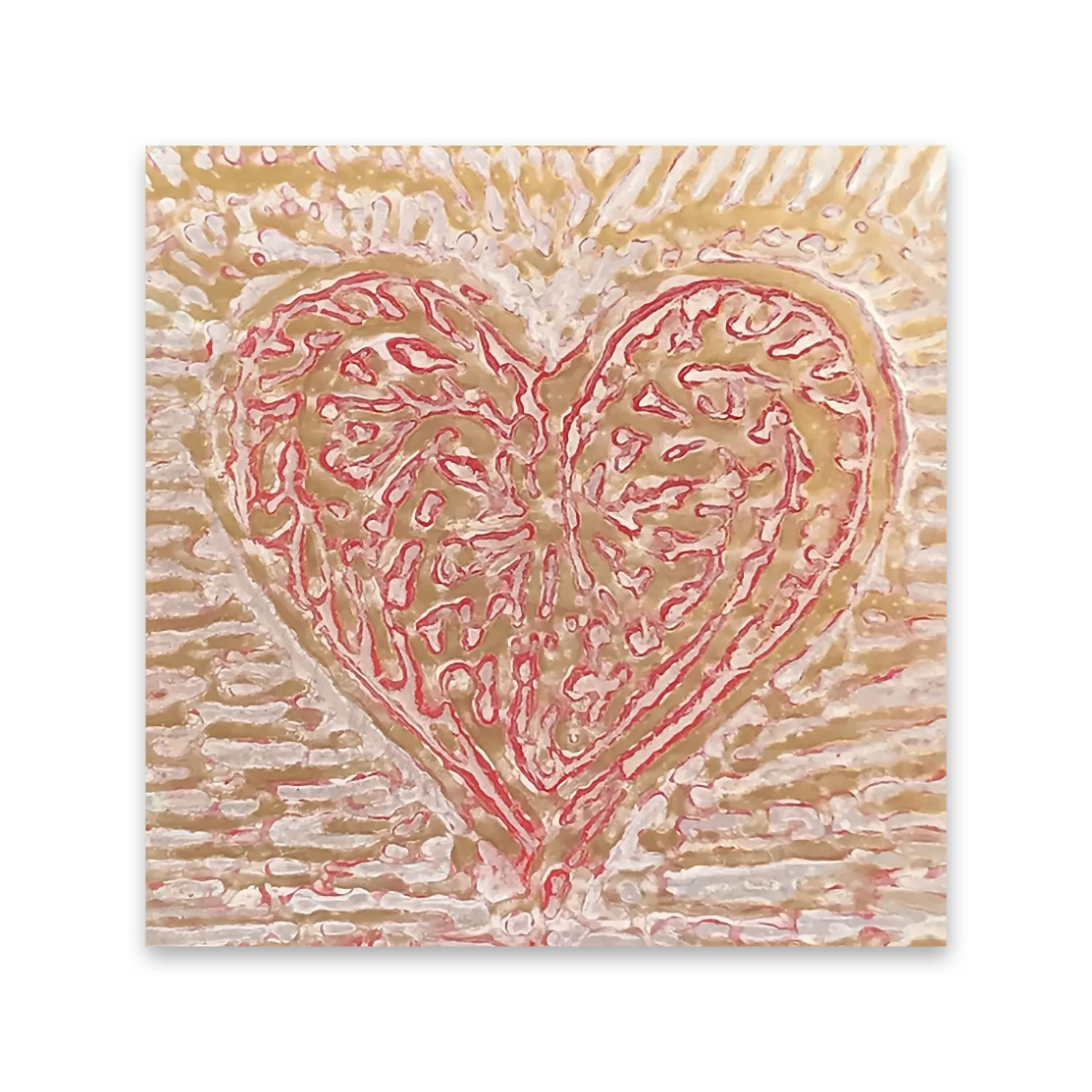 Heart #51 | 16 x 16 in.