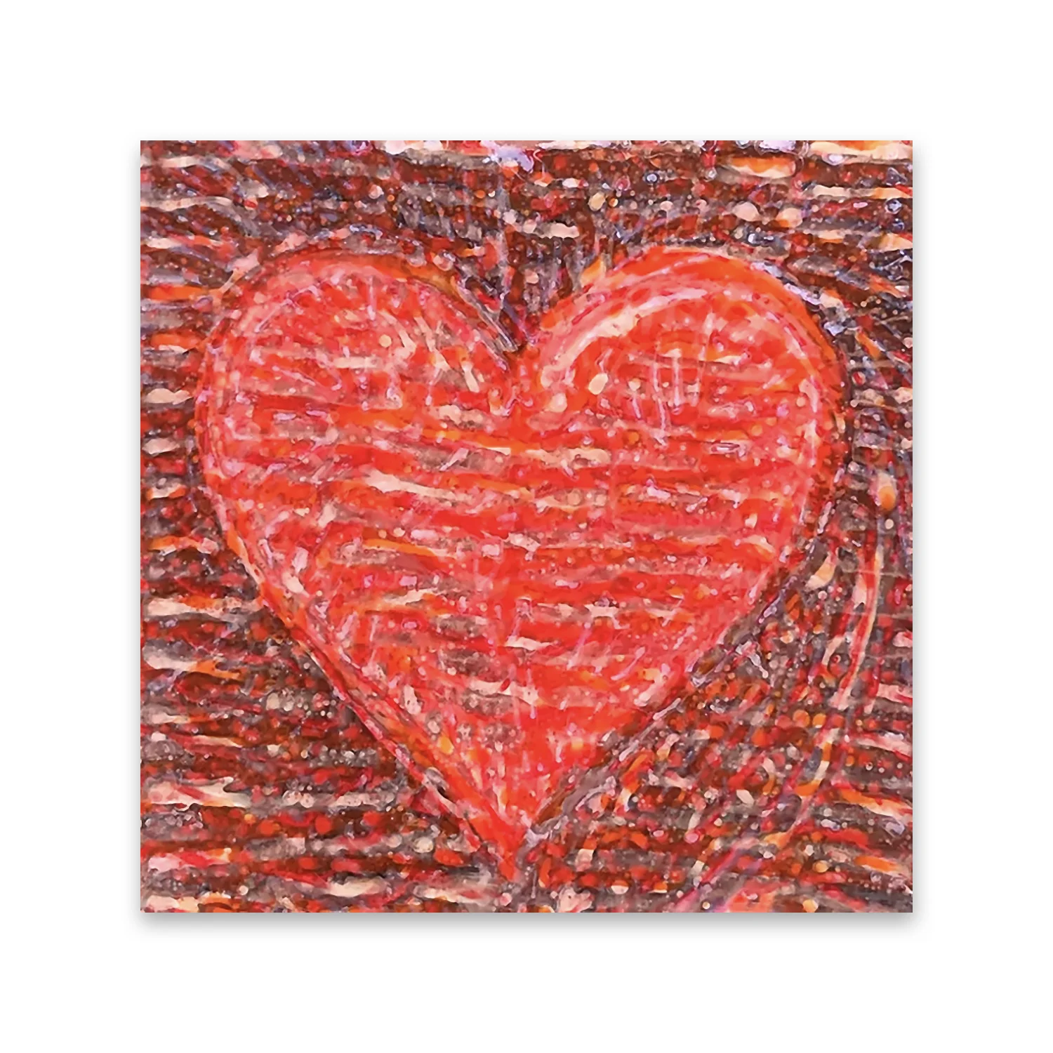 Heart #53 | 16 x 16 in.