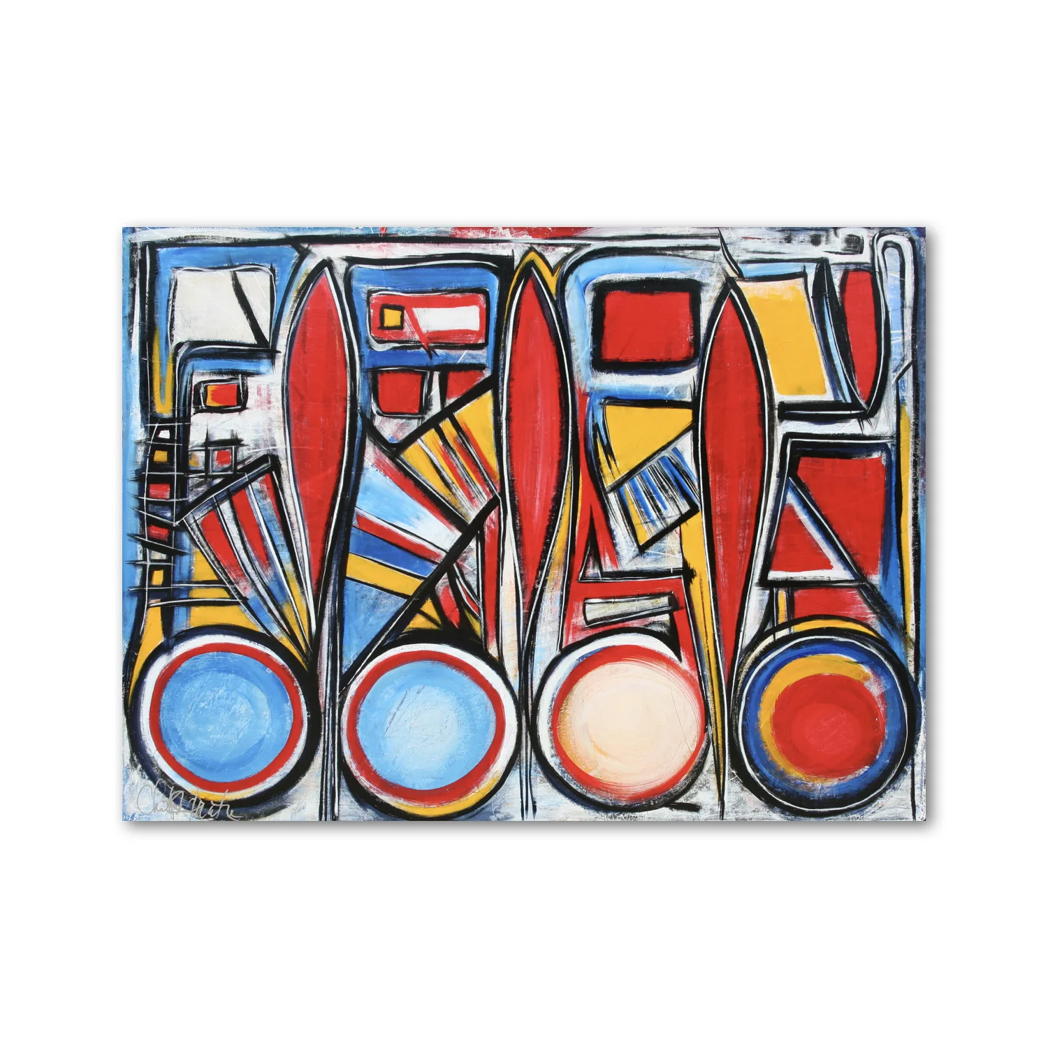 Tribal  | 36 x 48”