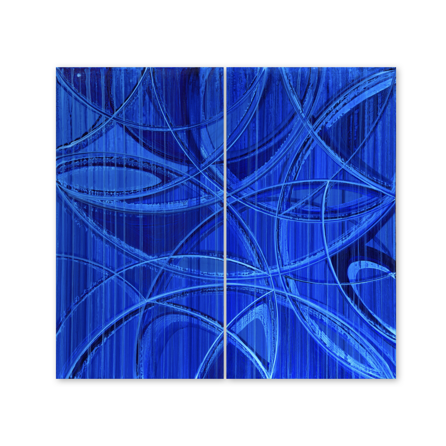 Lazuli IV | 48 x 52"