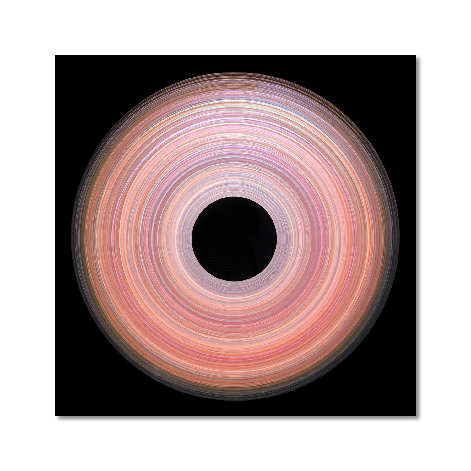 Prismatic Noir #4  |  40 x 40"