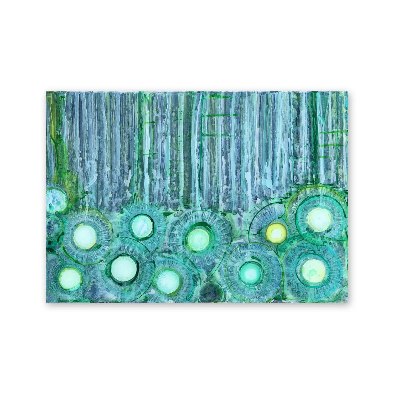 Green Solais | 42 x 60”