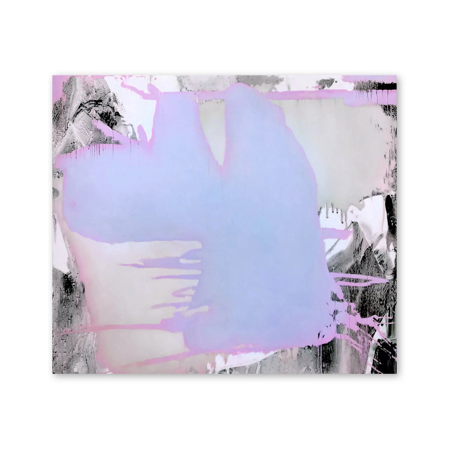 Trimmed and Burning | 62 x 72"