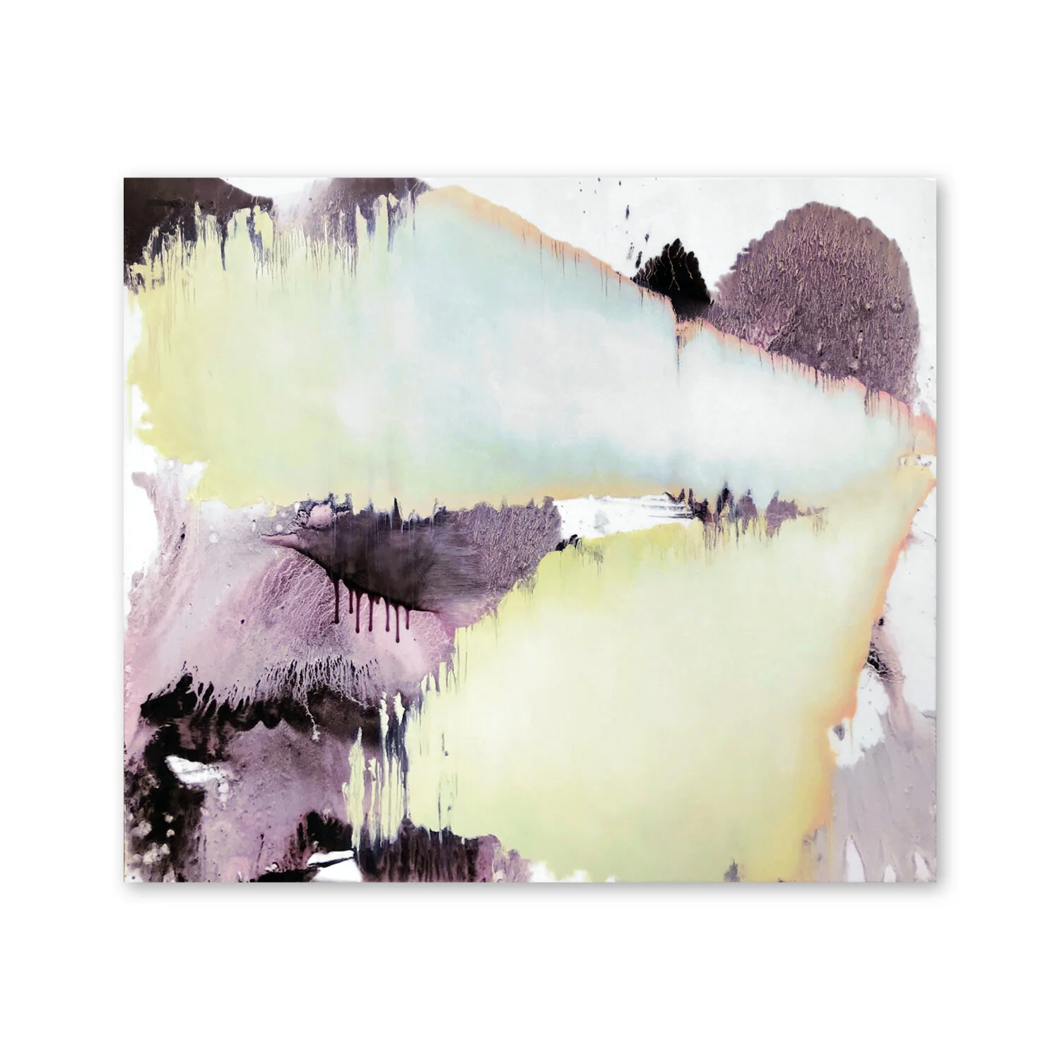 The Veil is Torn in Two  from Top to Bottom  | 52" x 60"