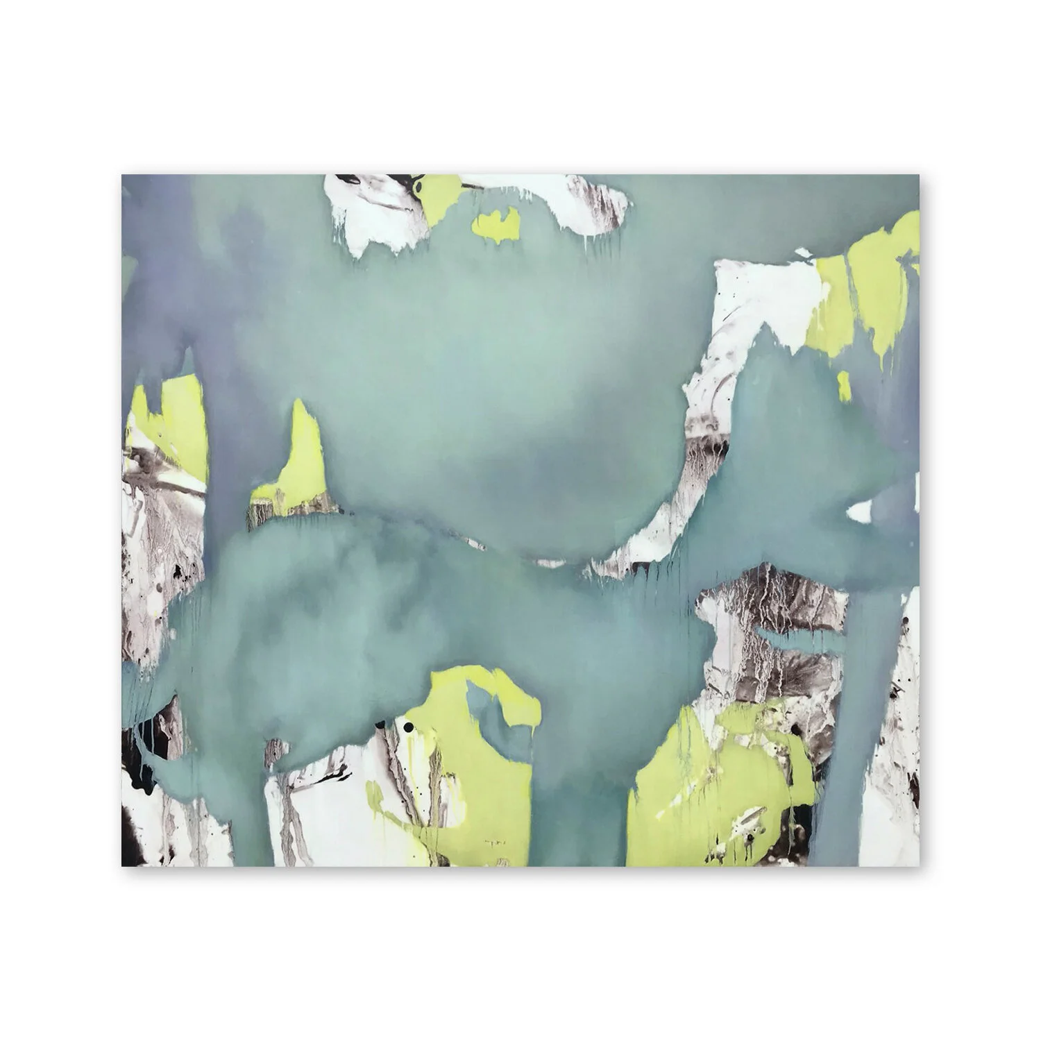 The Company of Flowers  | 52 x 60"