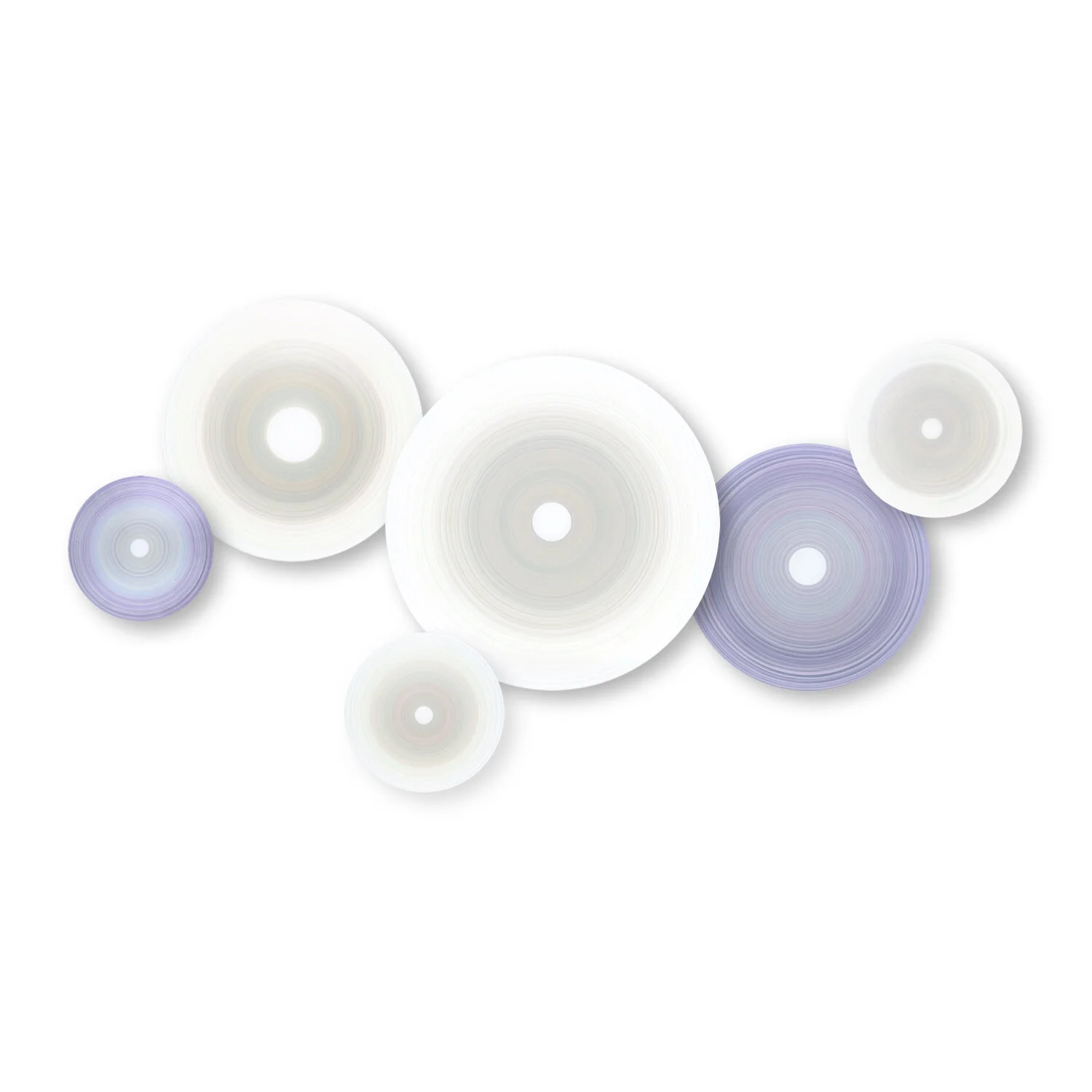 Aria Light Blanc Set I 67 x 136"