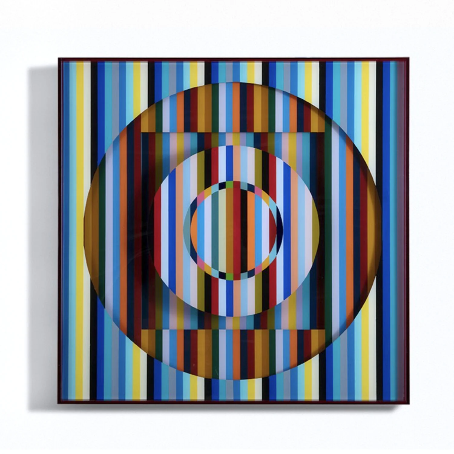 Optical Harmony |  24 x 24"