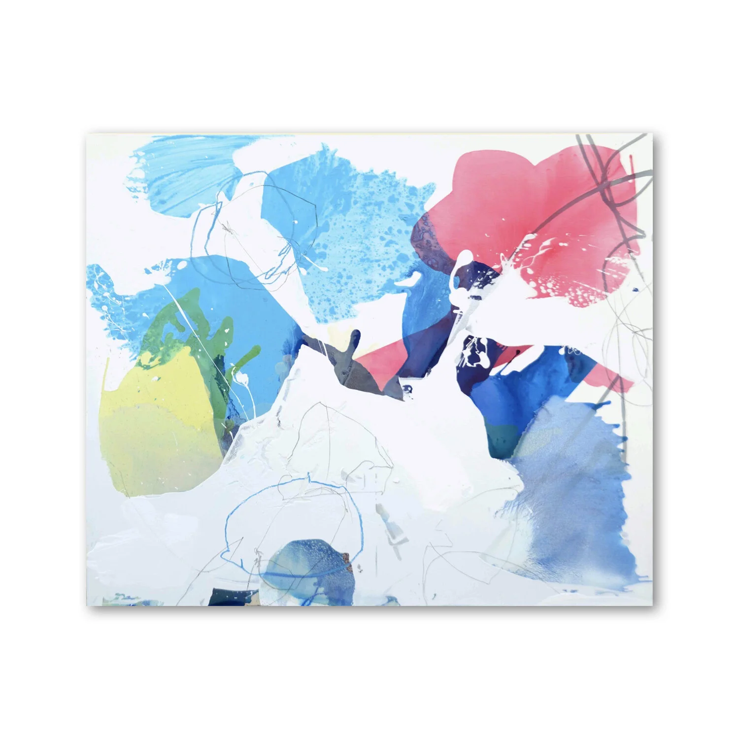 Spring Rain V  |  60 x 72"