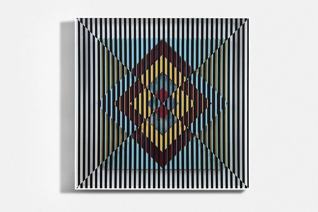 Optical Transition | 36 x 36"