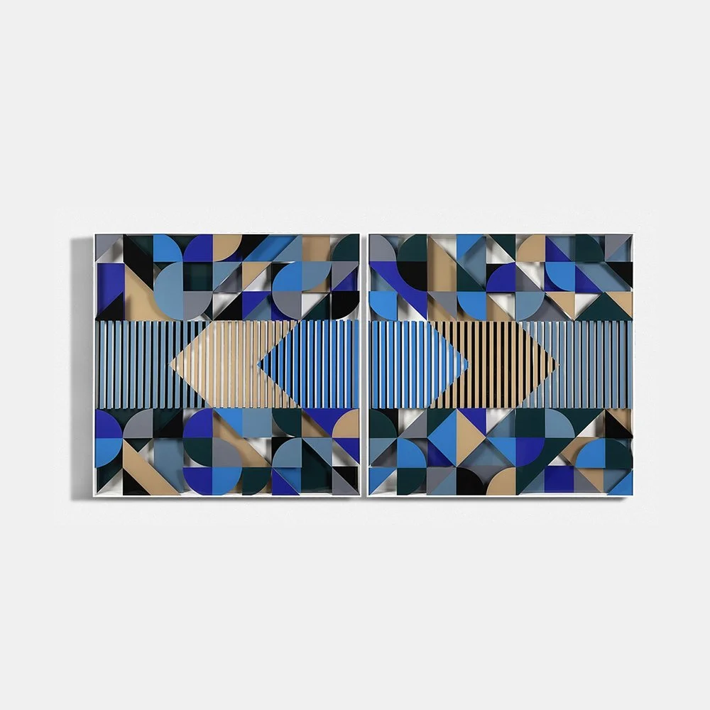 Geometric Horizon | 36 x 72"