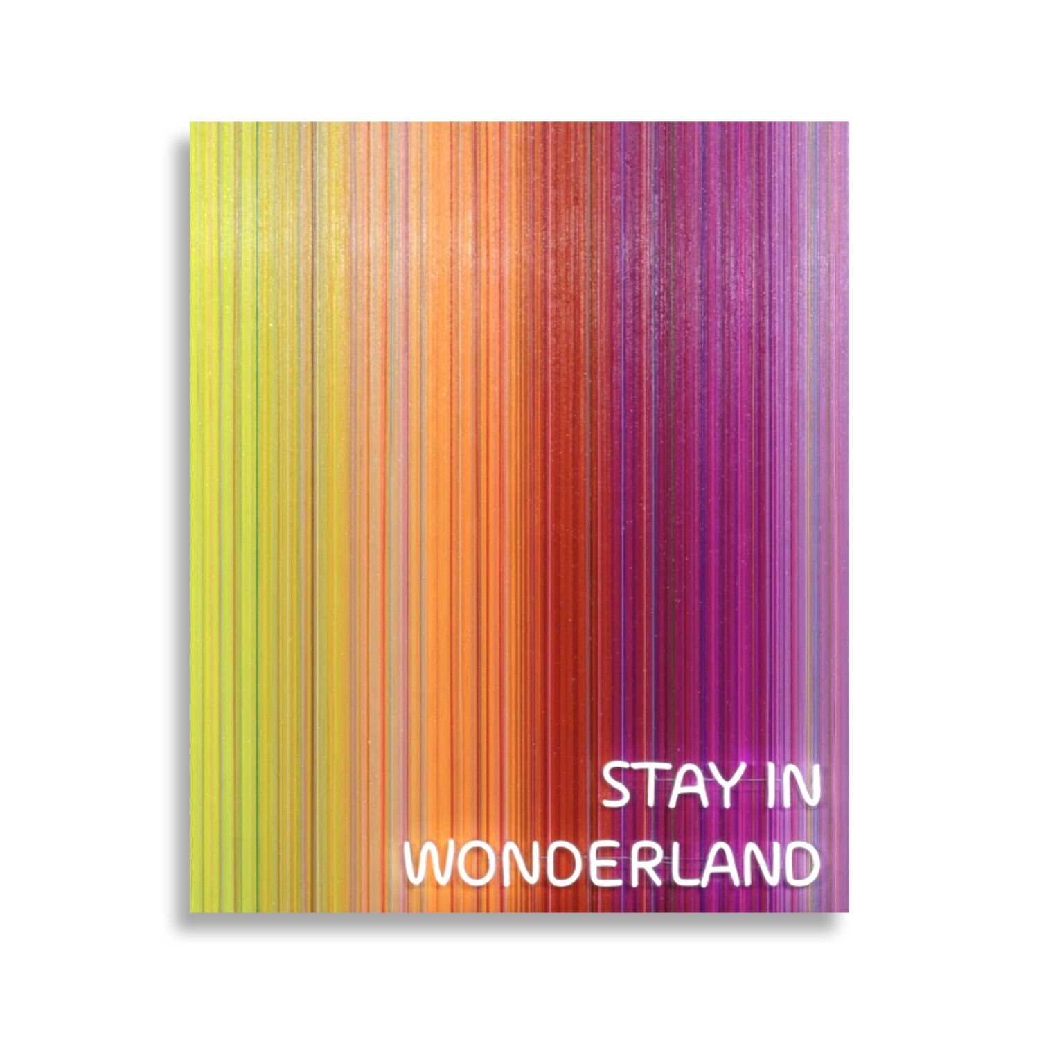 Stay In Wonderland | 57 x 48"