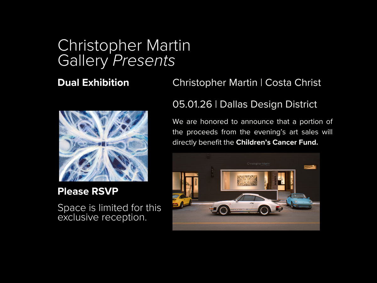 Dual Exhibition Opening: Christopher Martin &amp; Costa Chris