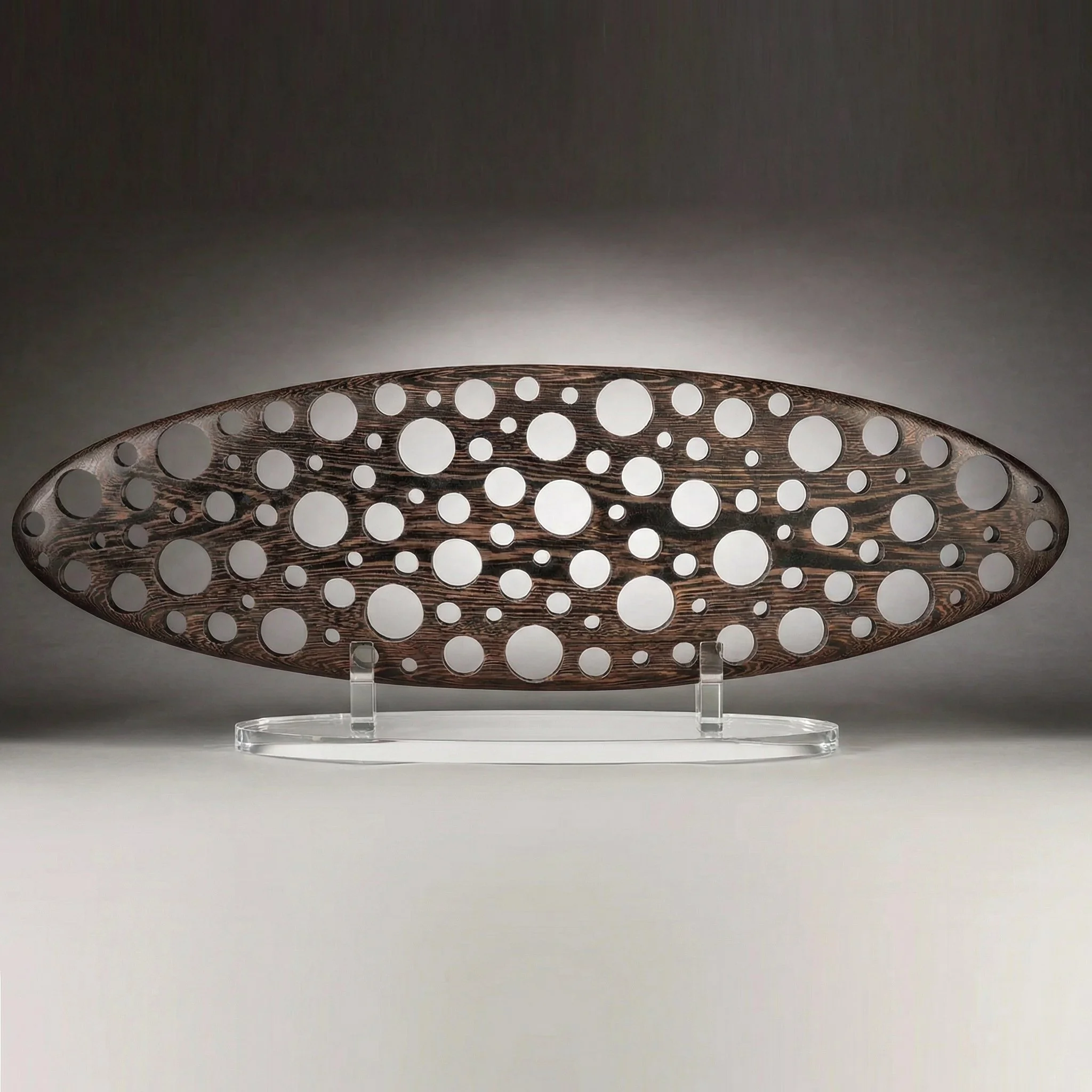 Wenge Harbinger I | 10 x 31 x 4"