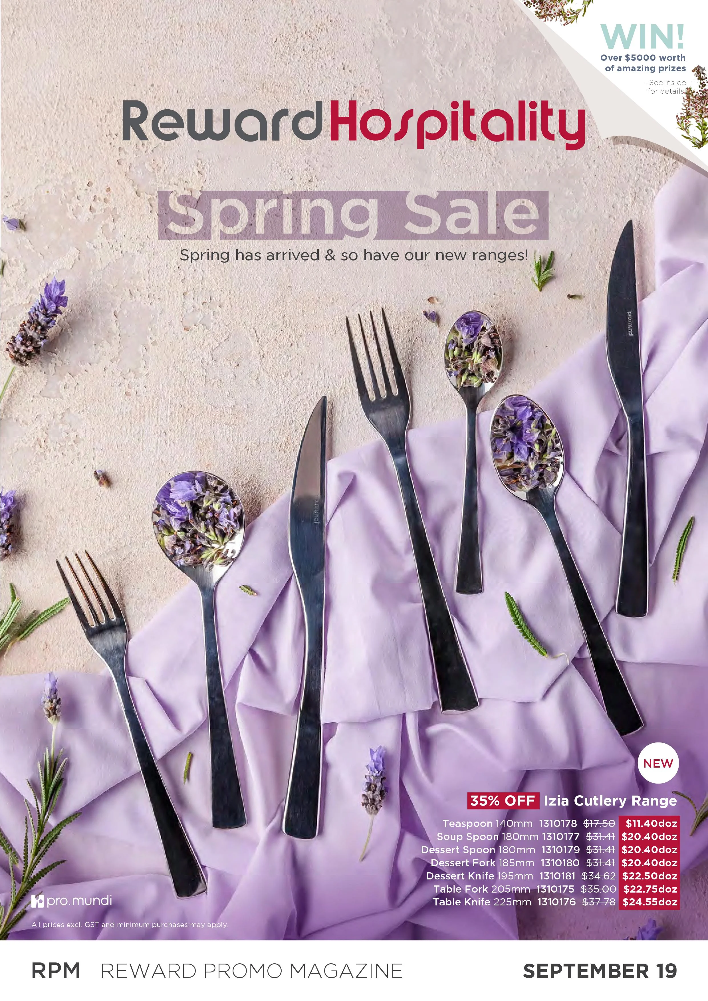 Melissa Darr | Photographer & Stylist | Reward Hospitality - September 2019 Promotional Magazine