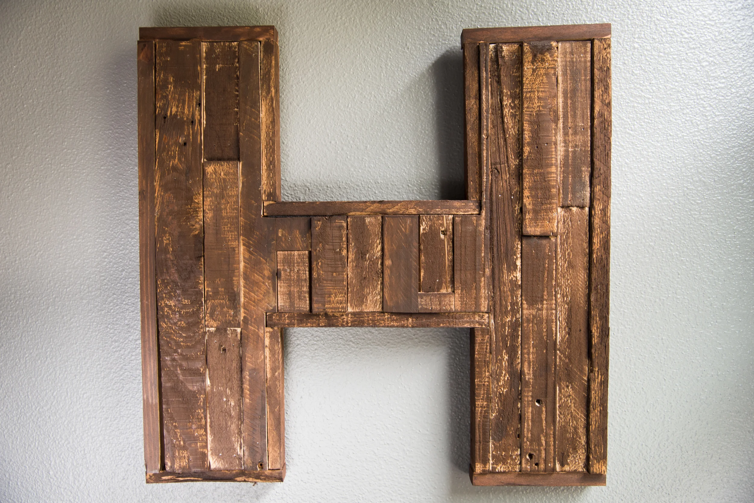 Commissioned Pallet-Wood Letter